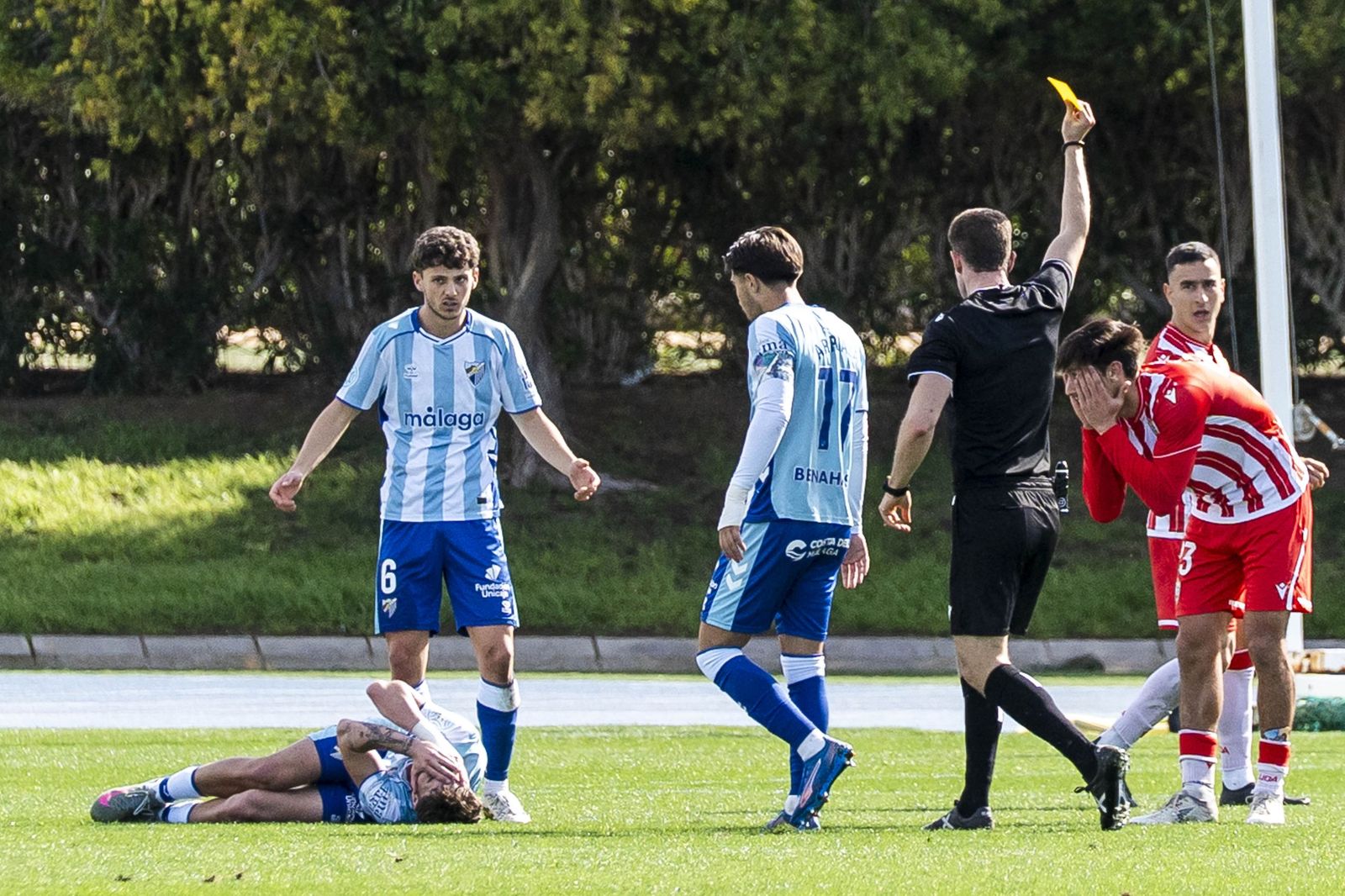 Las imágenes del Almería B y Atlético Malagueño en el Anexo de los Juegos Mediterráneos