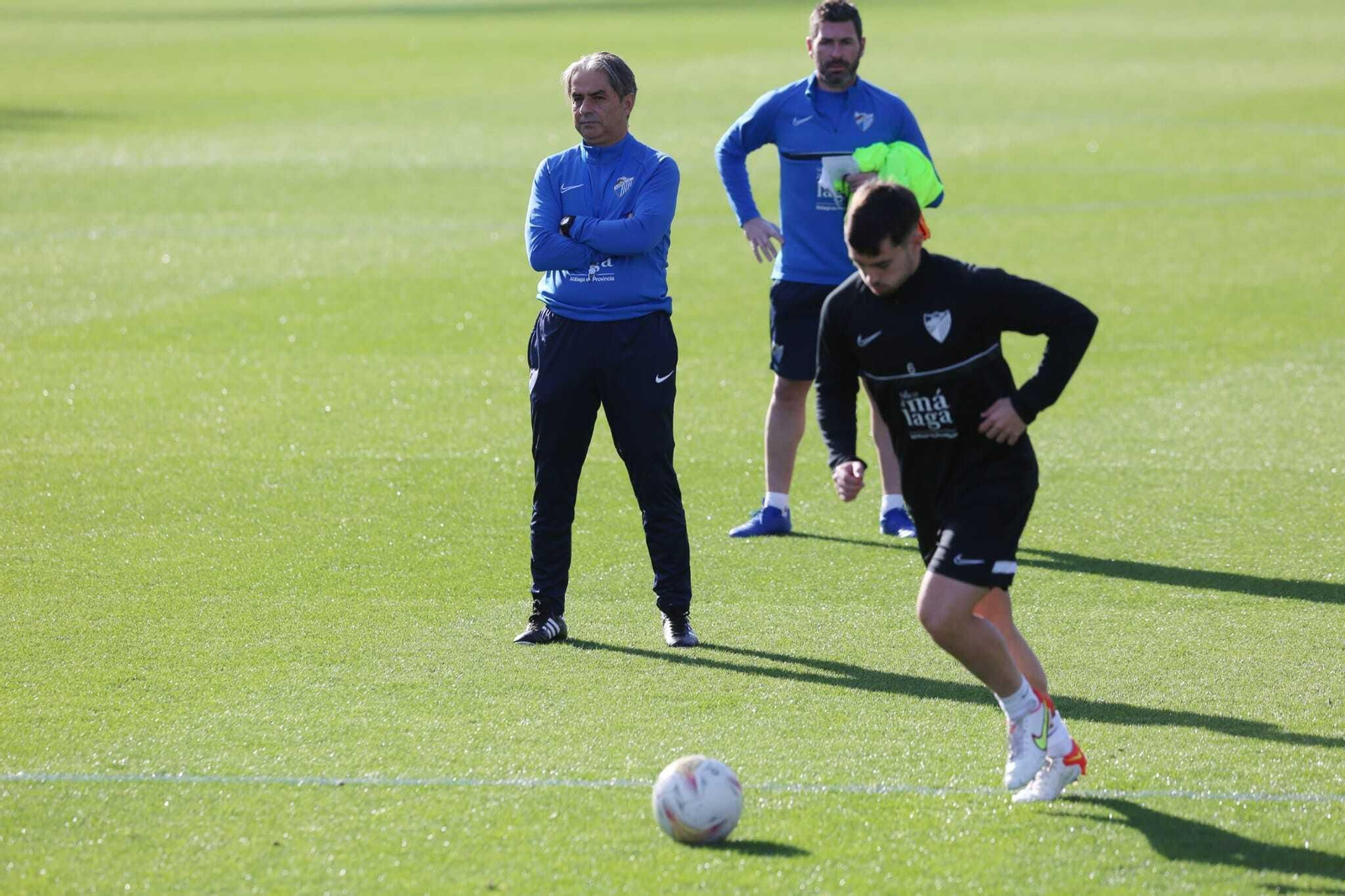 Natxo González ya lleva las riendas del Málaga