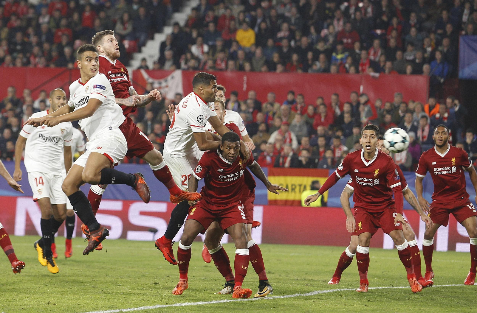 las imágenes del Sevilla-Liverpool