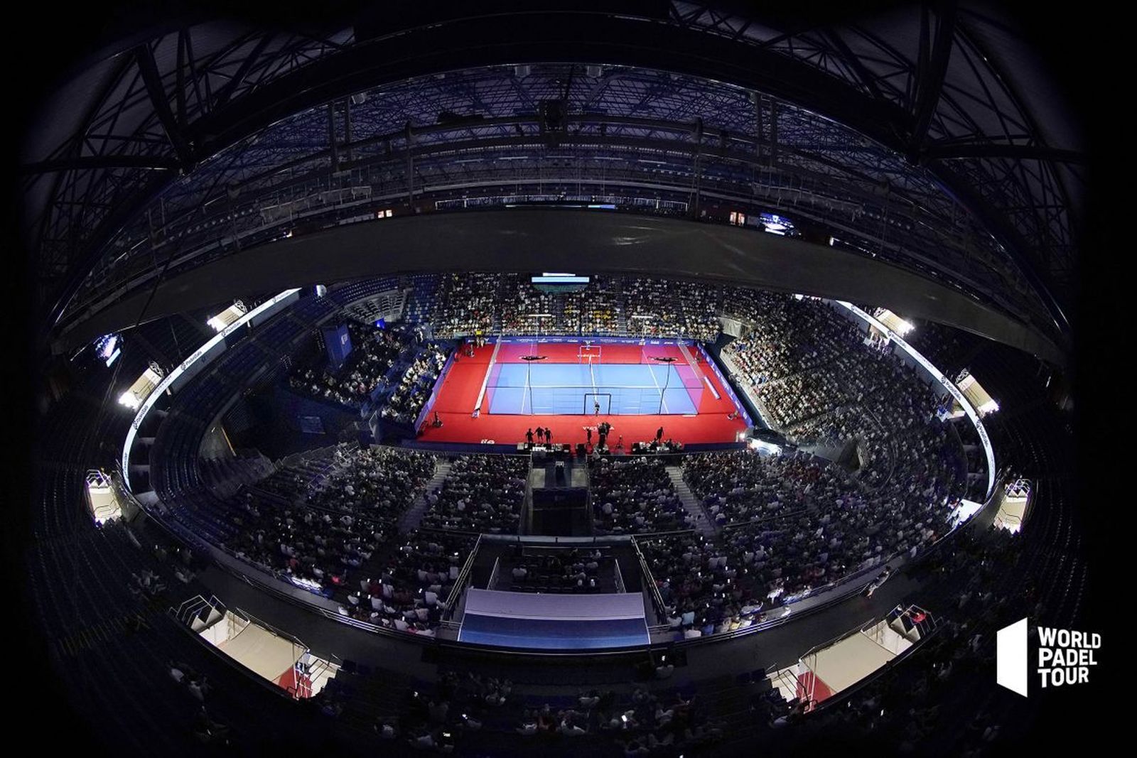 Imagen aérea del Carpena durante el torneo.