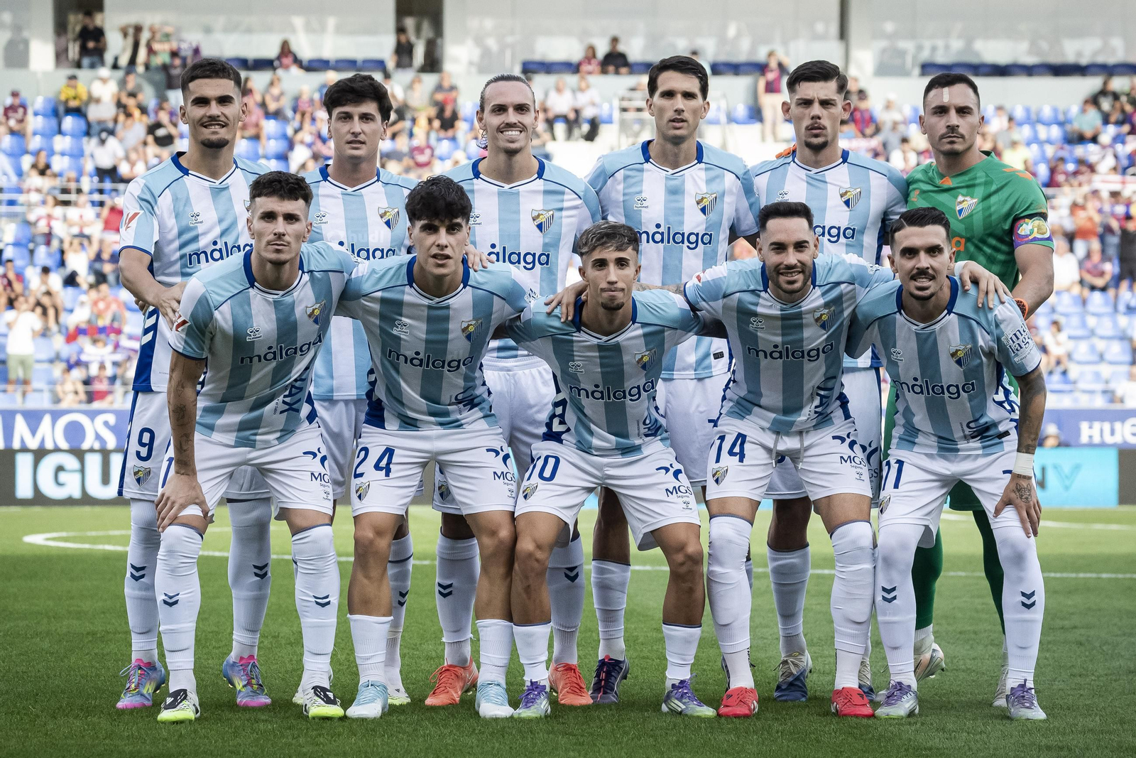 Las fotos del Huesca-Málaga CF