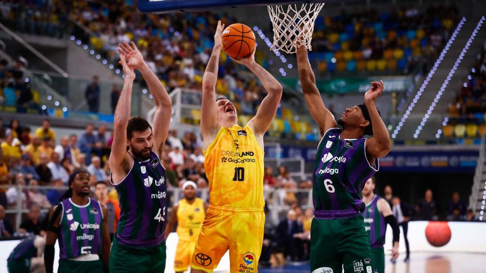 El Gran Canaria-Unicaja, en fotos
