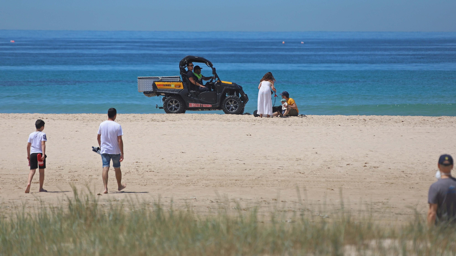 Fase 1 en las playas de Tarifa