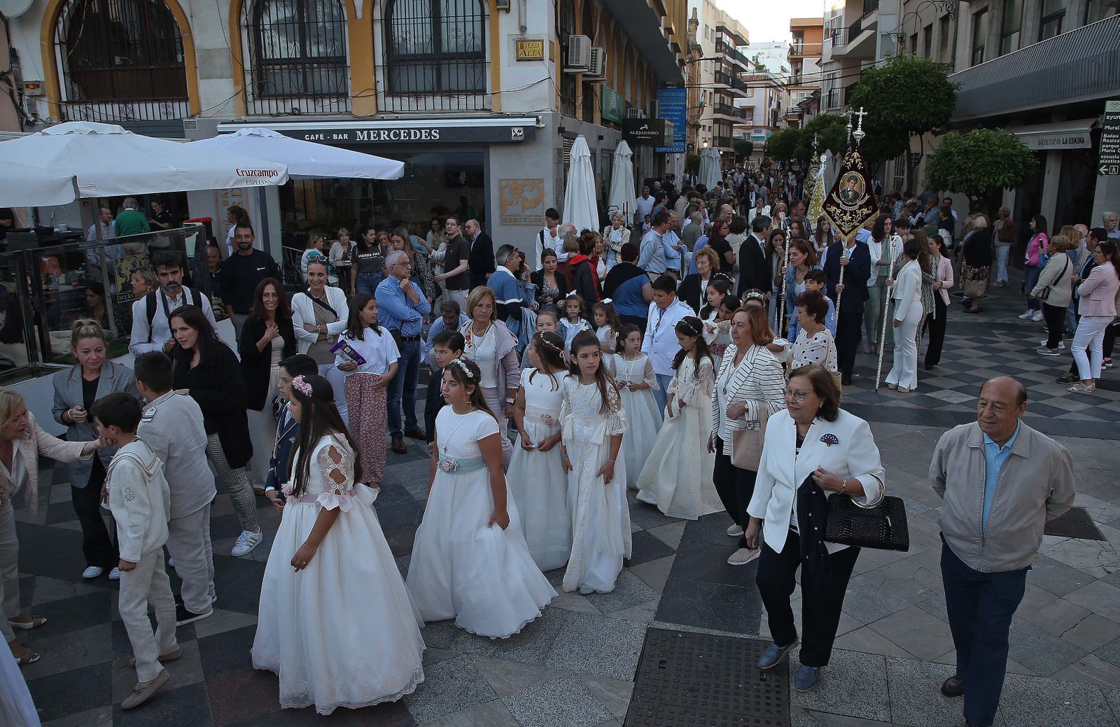 Fotos de la procesión de María Auxiliadora en Algeciras