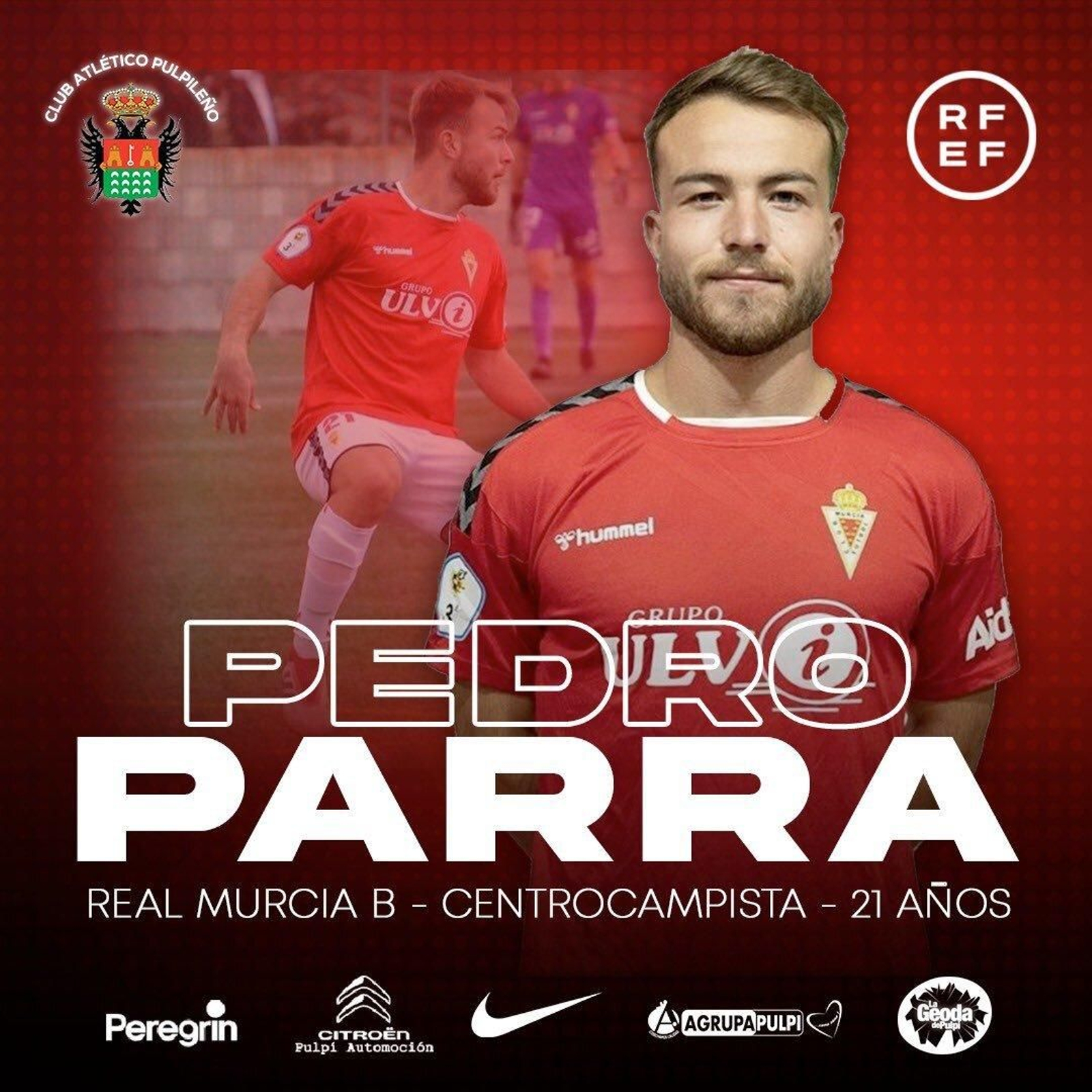 Parra llega procedente del Murcia Imperial