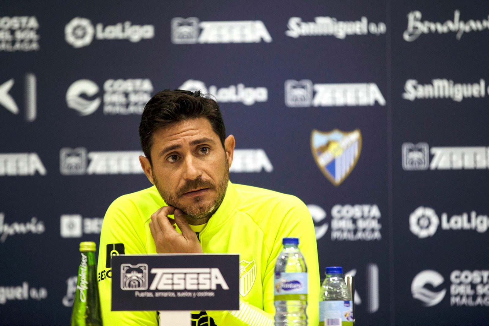 El exentrenador del Málaga CF, Victor Sánchez del Amo. El exentrenador del Málaga CF, Victor Sánchez del Amo.
