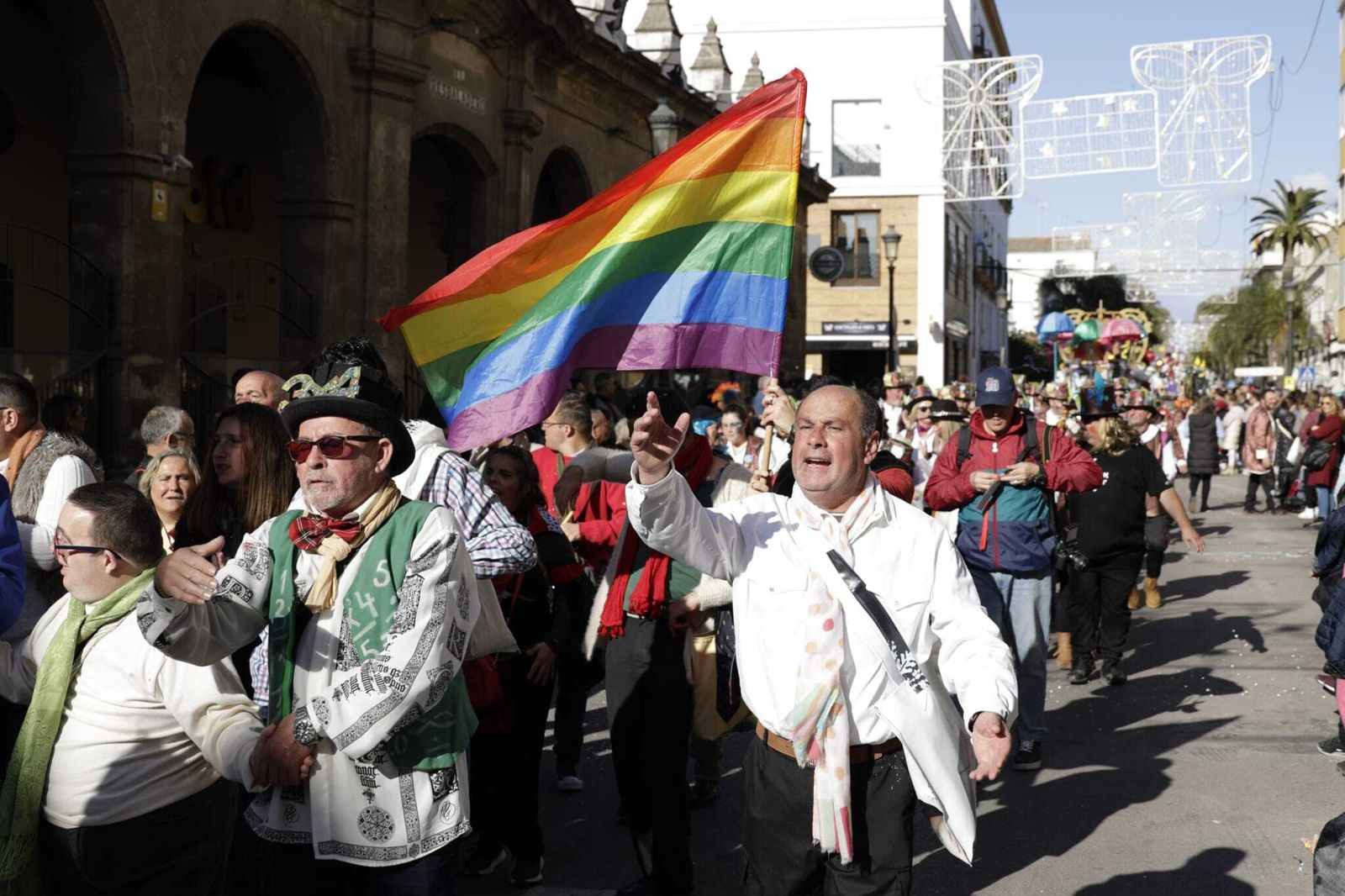 Las imágenes de la cabalgata en el Puerto de Santa María.