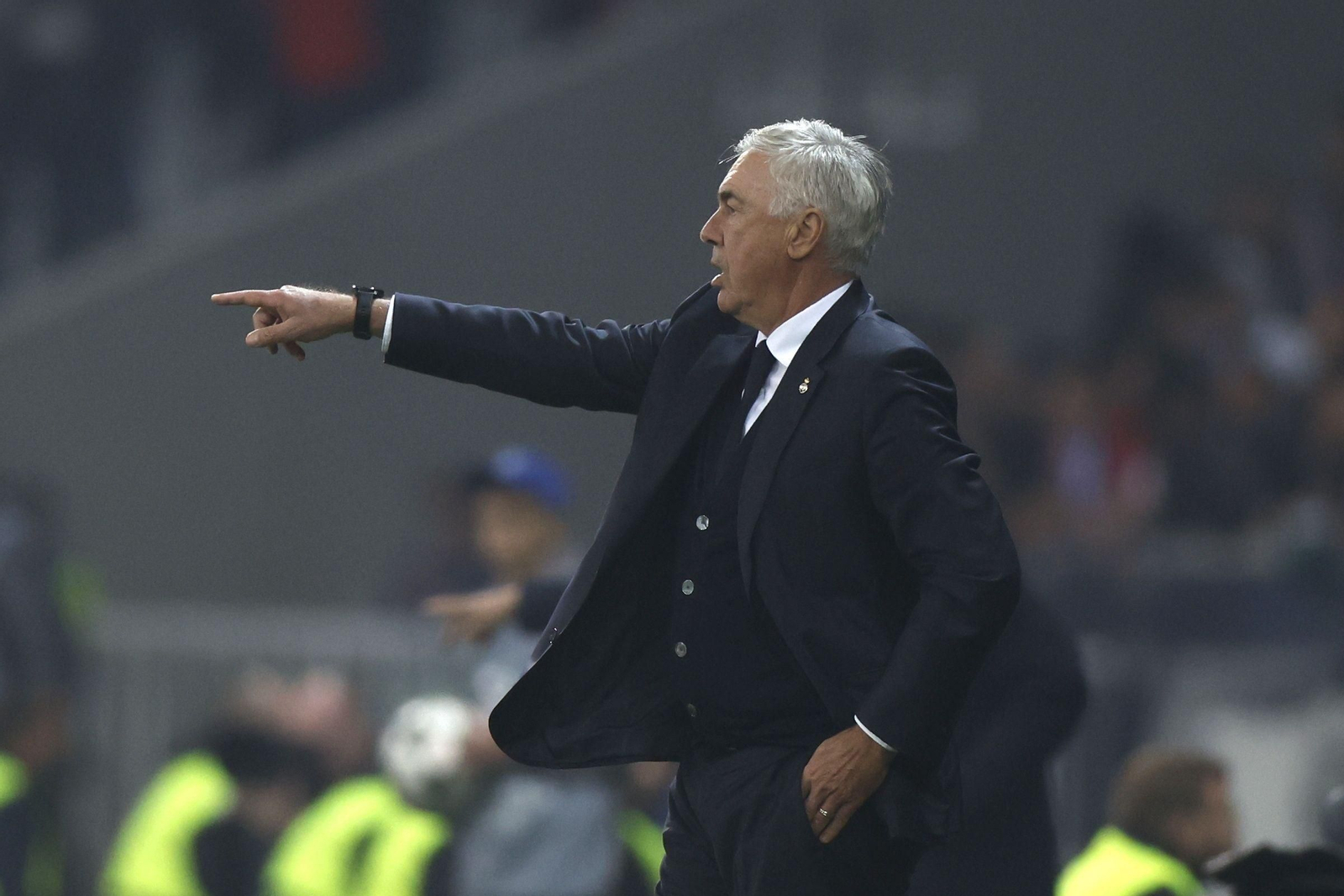 El Lille-Real Madrid, en fotos