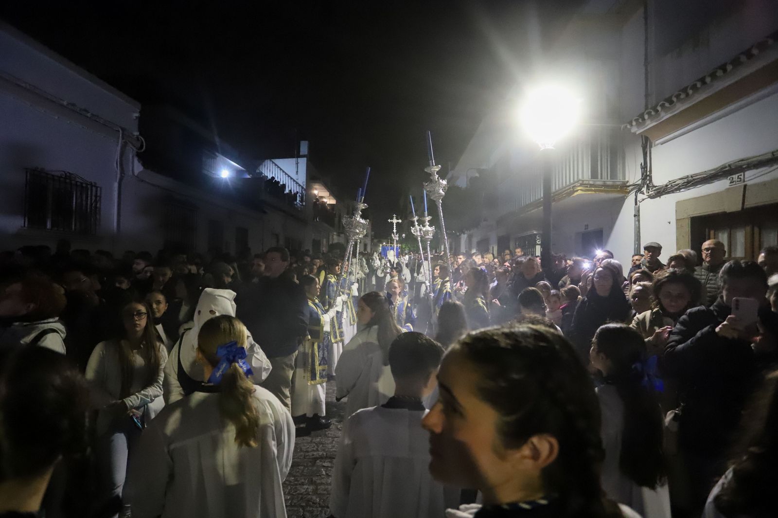 Fotos del Miércoles Santo en San Roque: Angustias