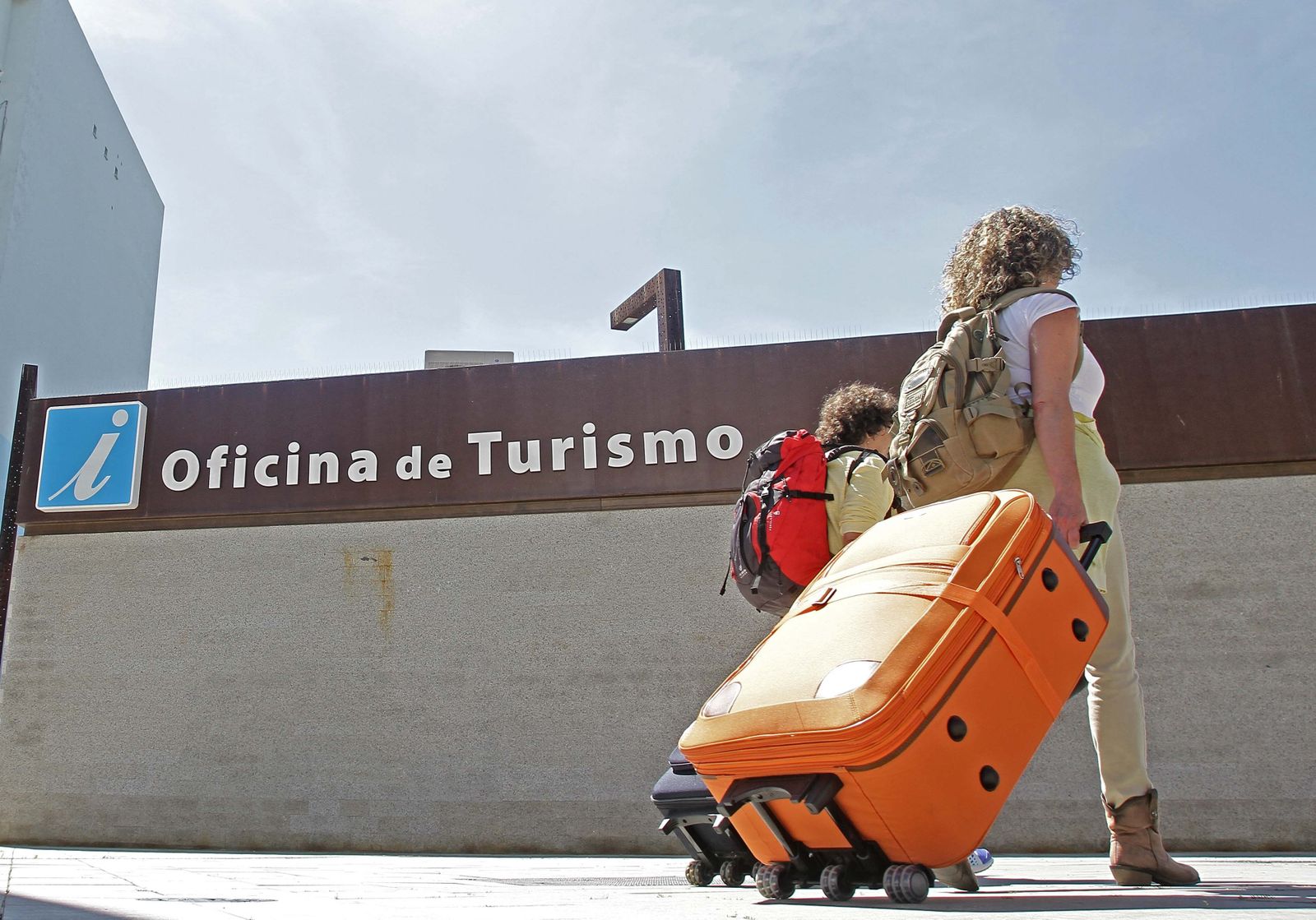 La oficina de Turismo de Algeciras, en la calle San Juan de la Cierva.