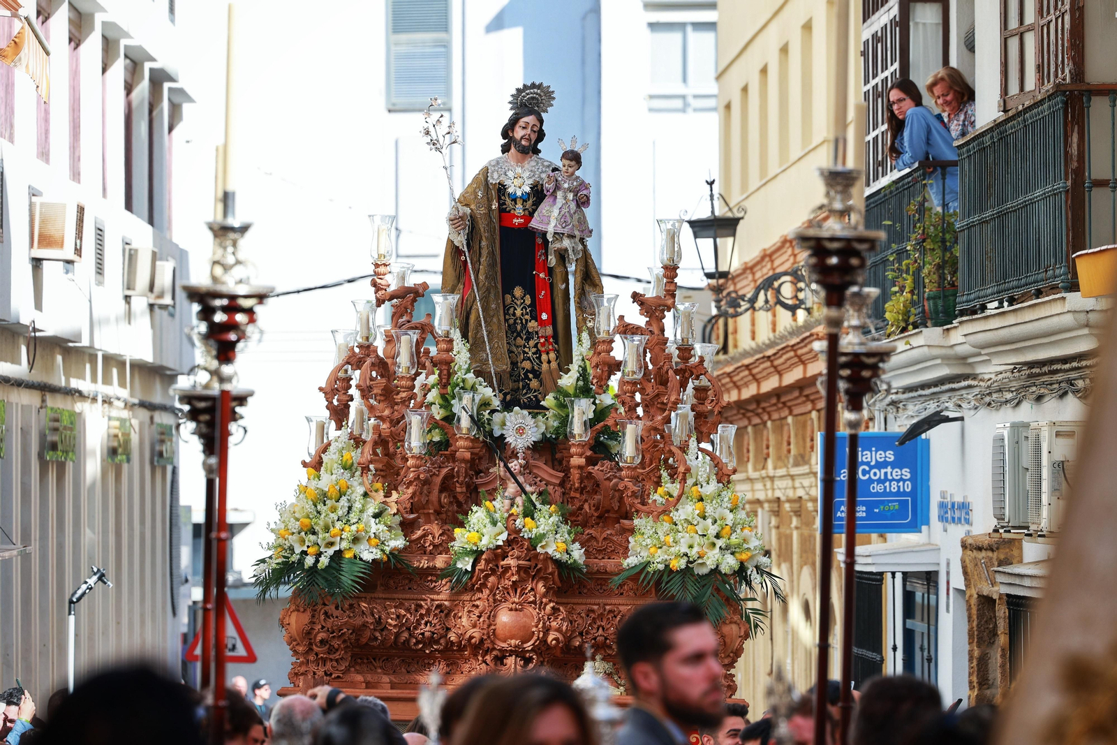 Las imágenes de la procesión del Patrón San José en San Fernando