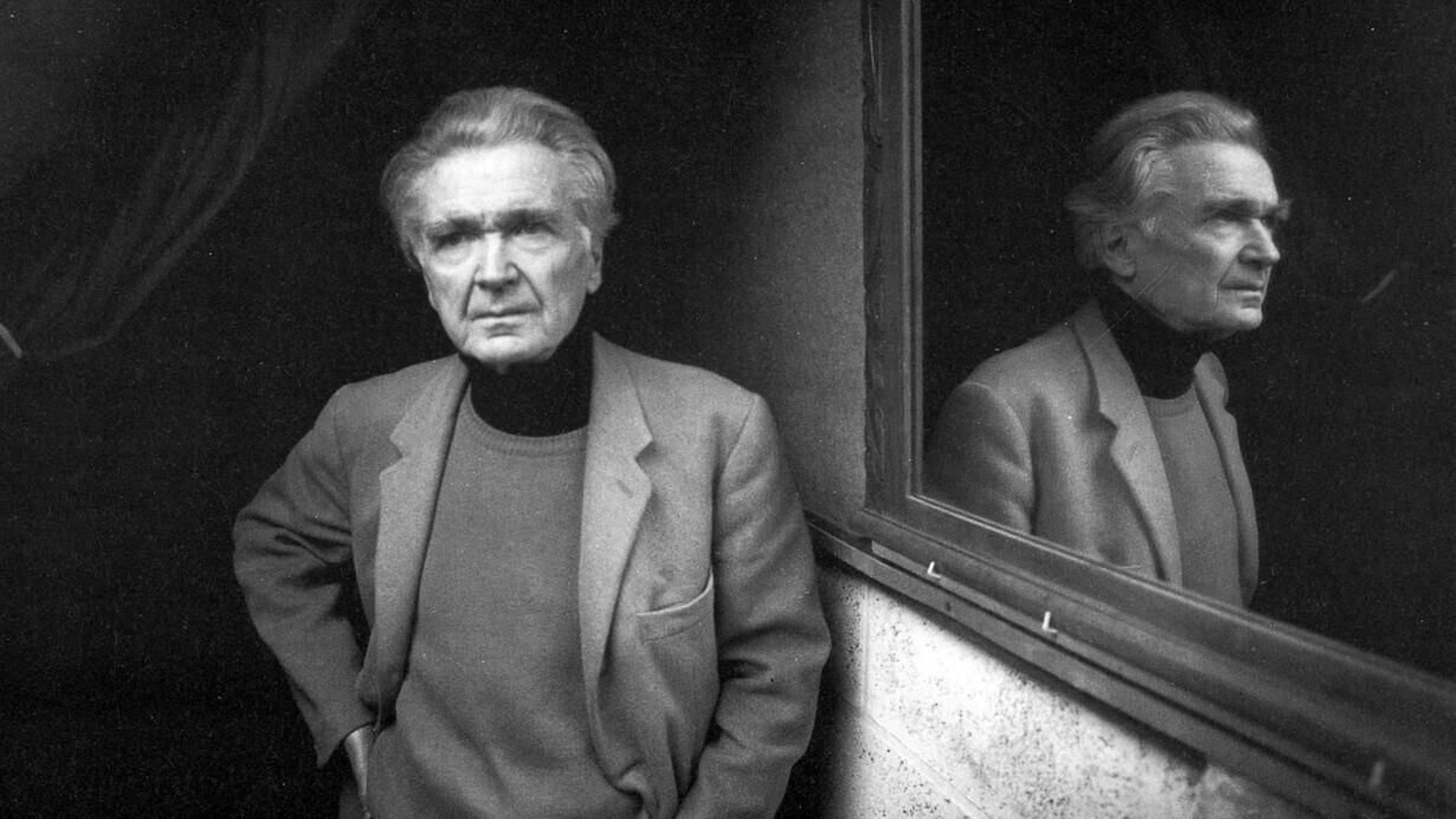 Imagen del pensador rumano, afincado en París, Emil Cioran (Rasinari, 1911-París, 1995)