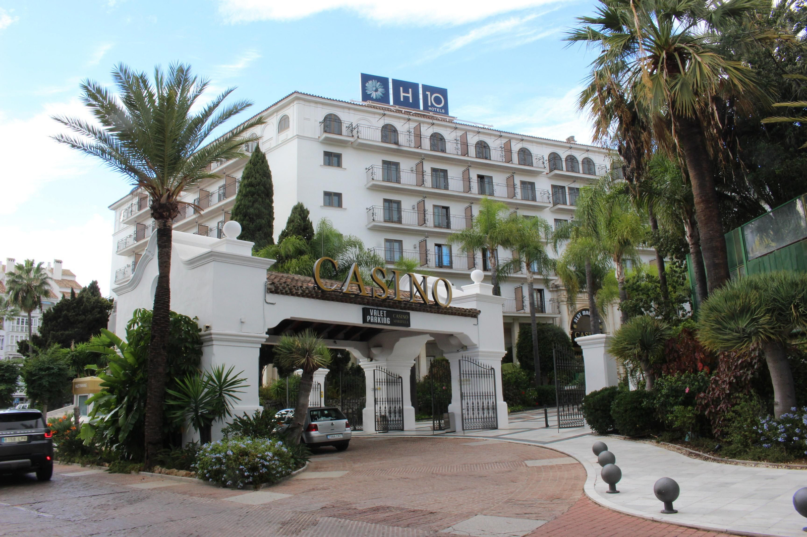 Vista del hotel NH10 Andalucía Plaza, en Marbella.