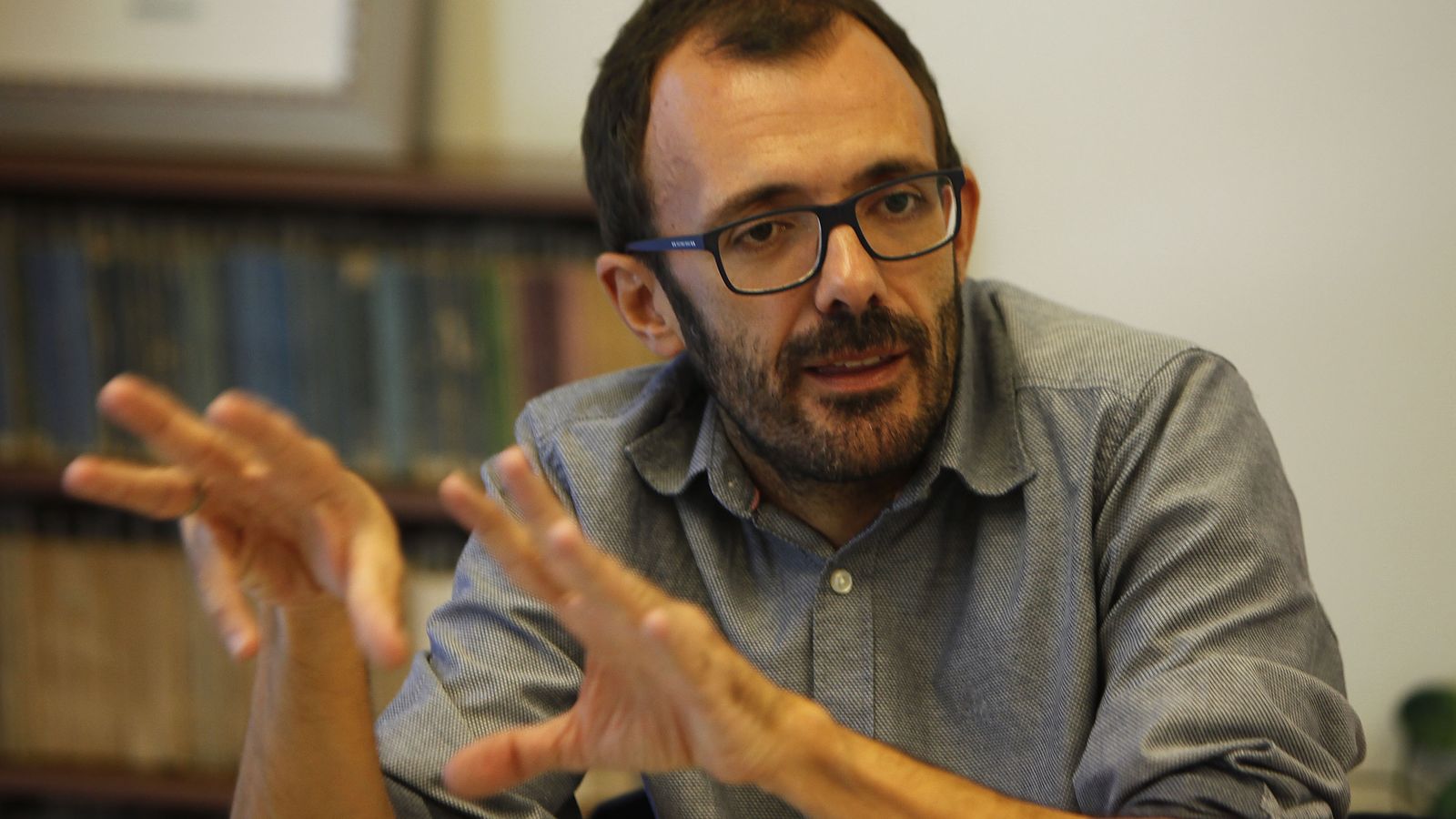 Isaac Rosa, en una imagen reciente (anterior a la pandemia).