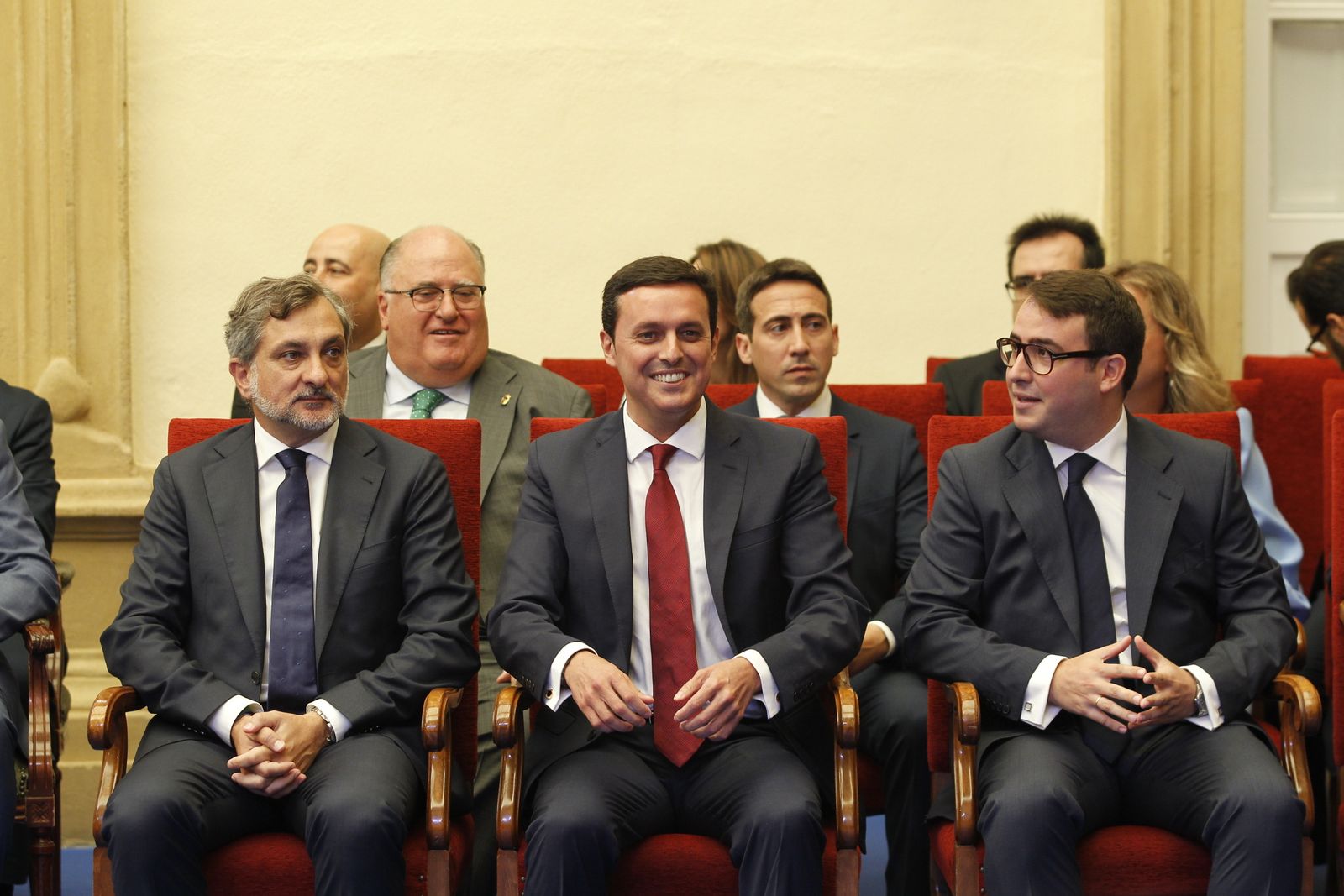 Pleno investidura Presidente Diputación de Almería. Javier Aureliano García