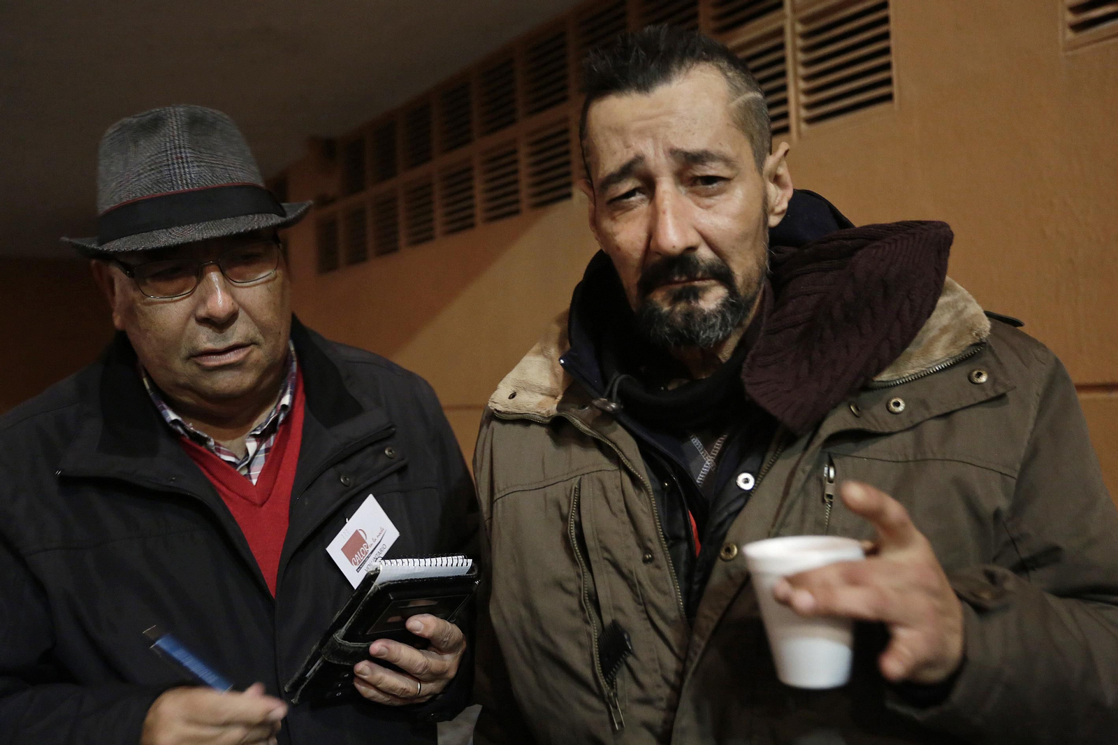 Reportaje gráfico sobre los sin techo