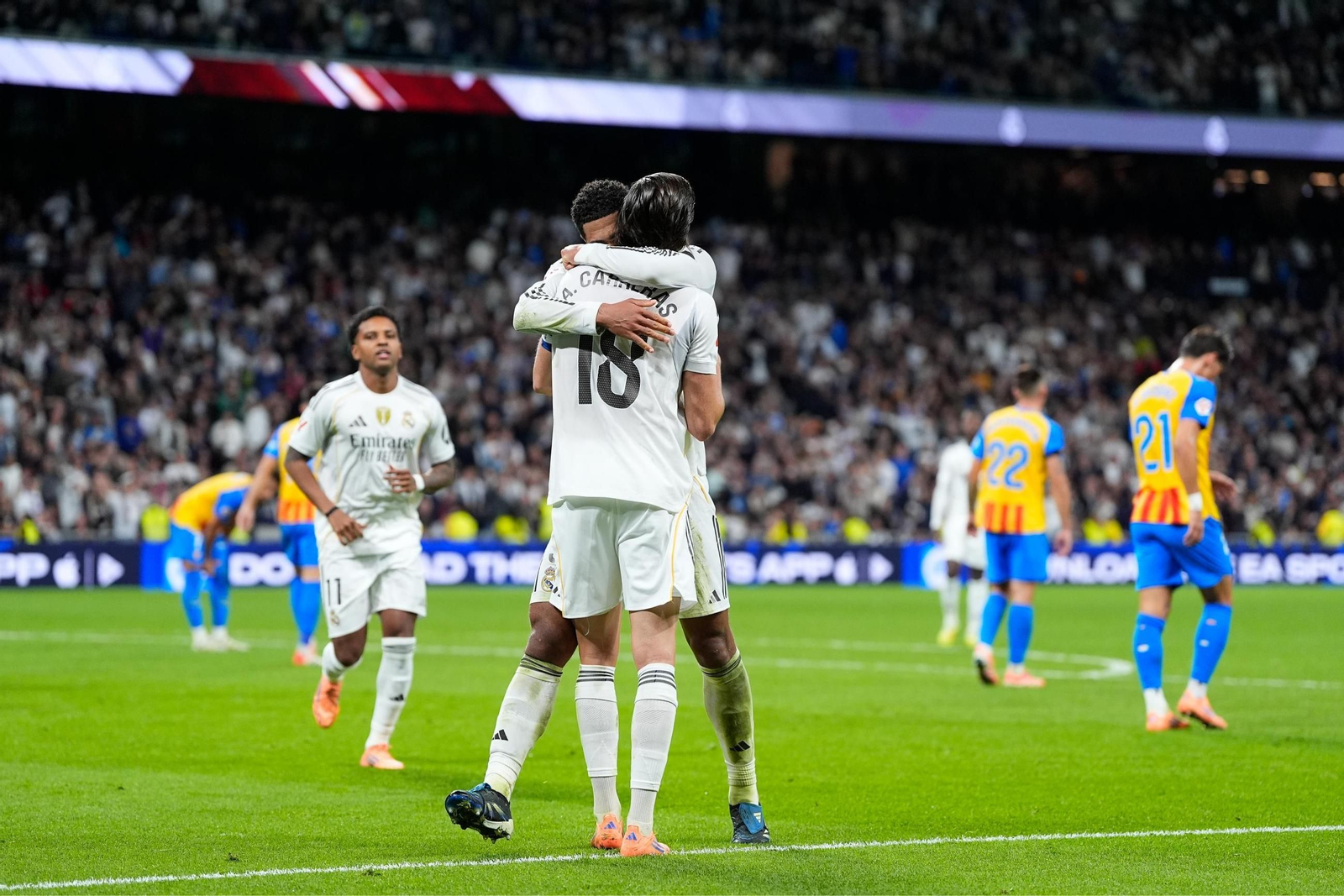 Las fotos del Real Madrid-Valencia