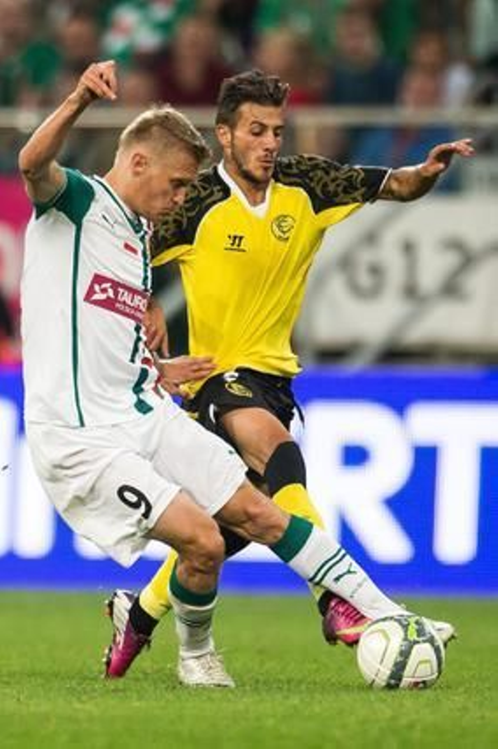 Las imágenes del Slask-Sevilla