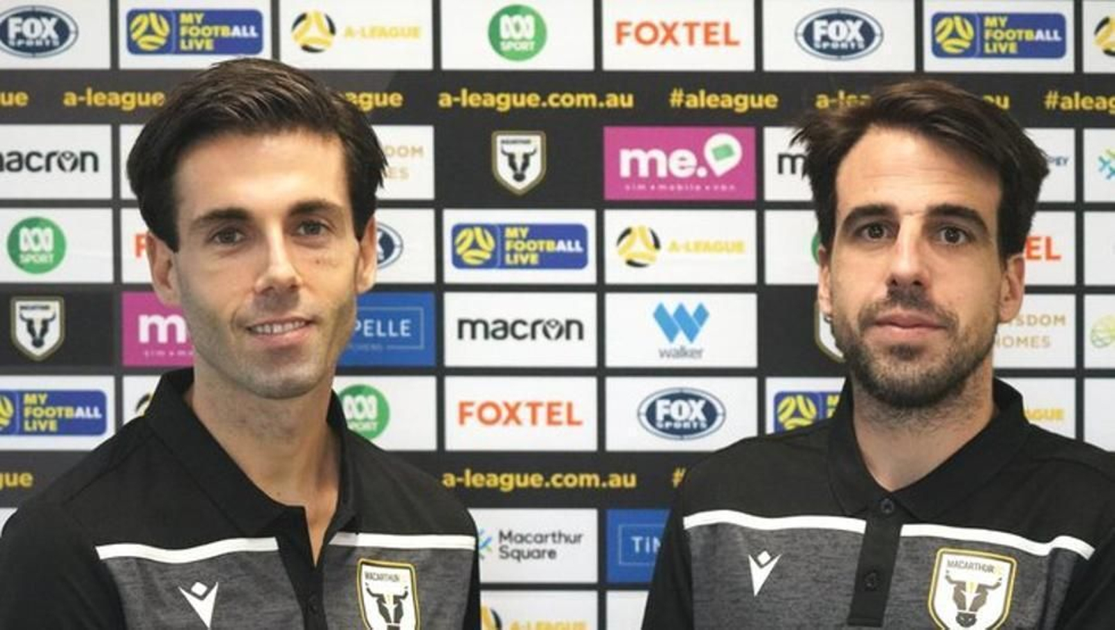 Markel Susaeta y Beñat Etxeberria en su etapa australiana