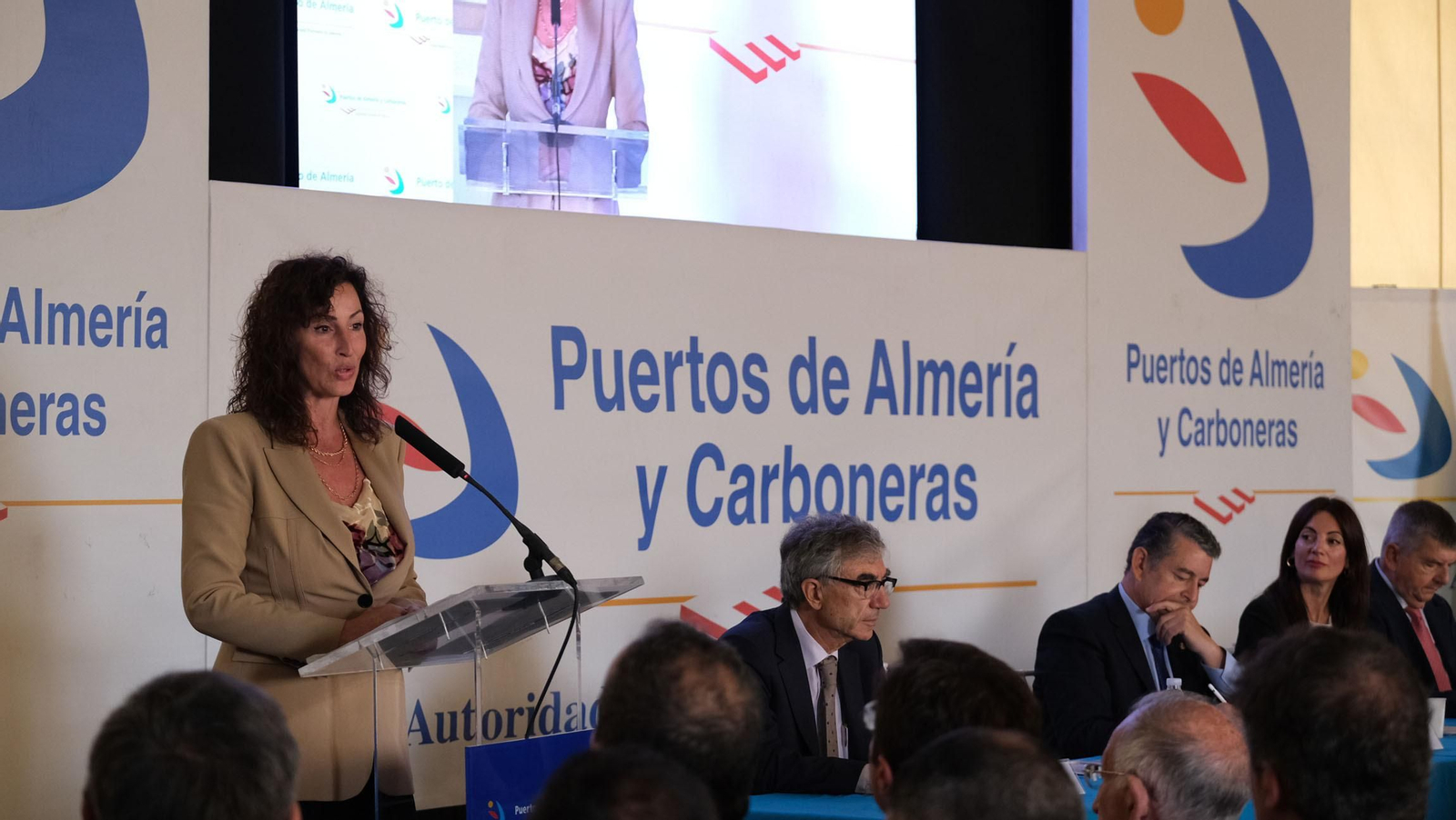 La toma de posesión de Rosario Soto como presidenta del Puerto de Almería