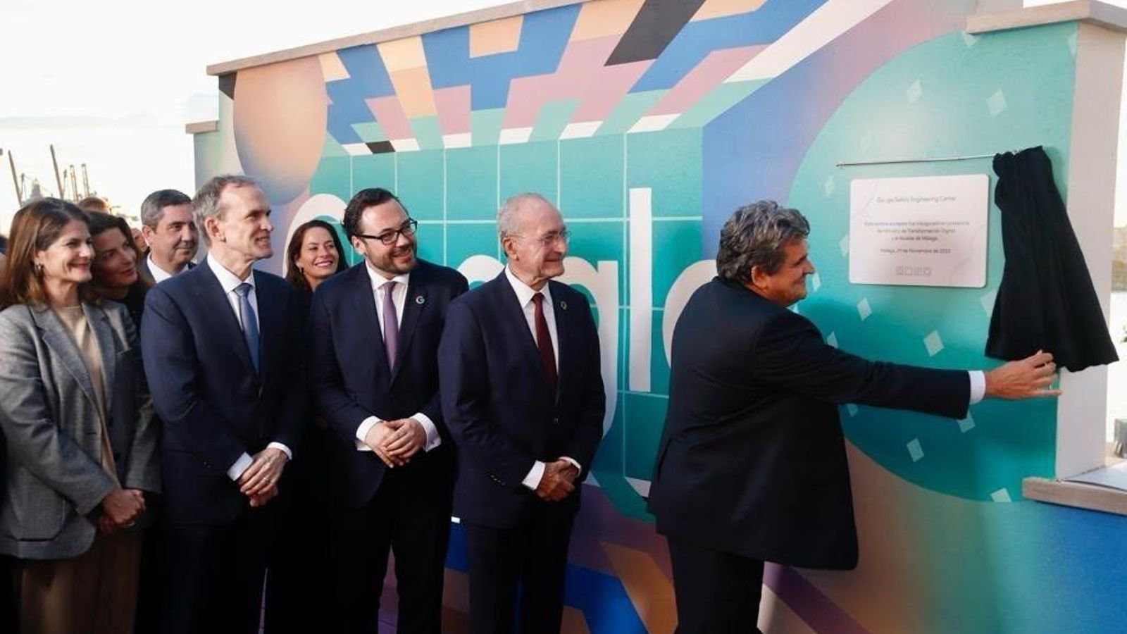 Inauguración de las oficinas de Google en La Malagueta.