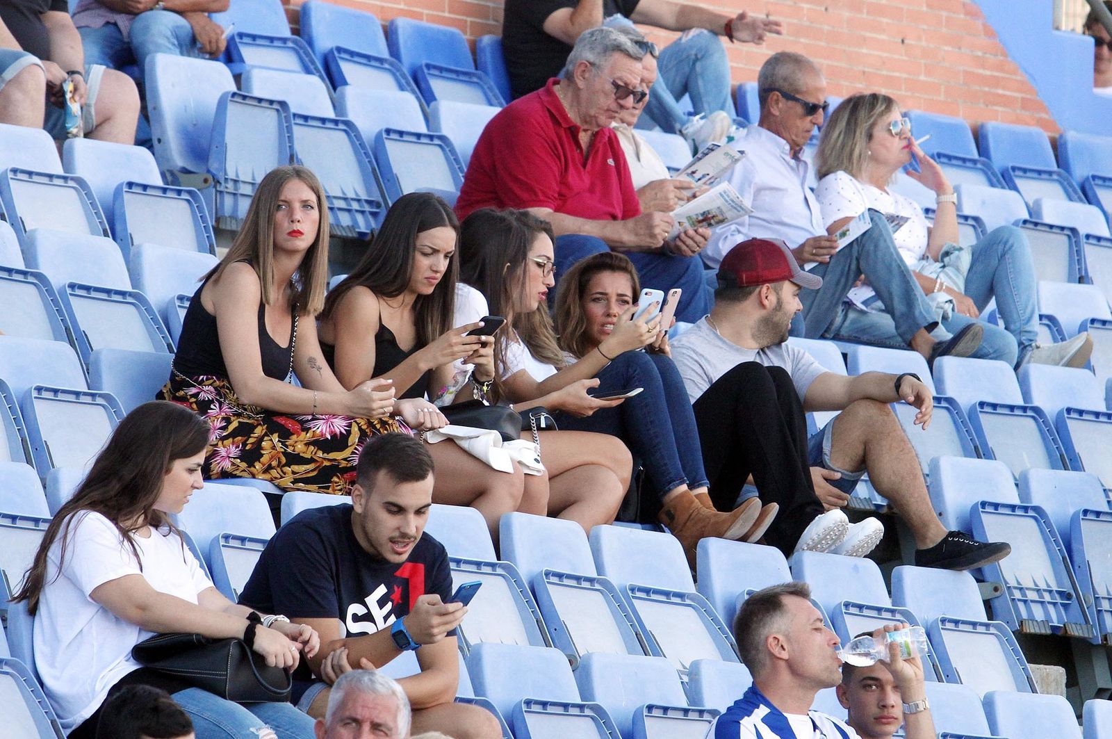 Imágenes del Recreativo de Huelva-Jumilla