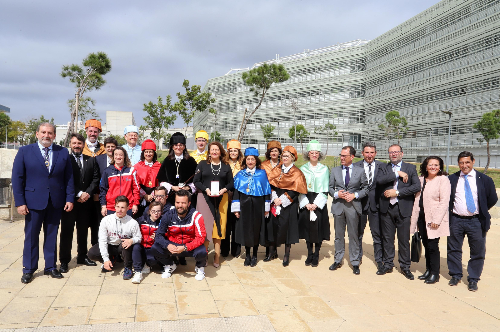 Imágenes del acto de conmemoración del Día de la Universidad de Huelva