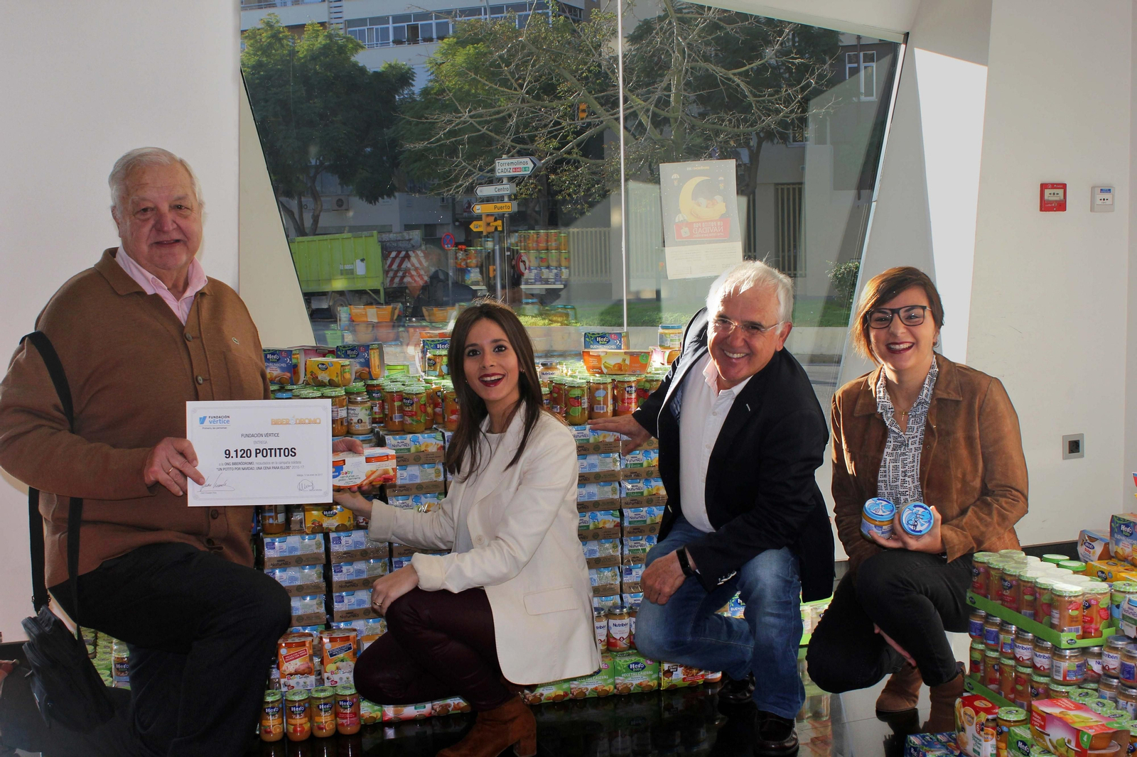 Vistas del exterior del Centre Pompidou Málaga.