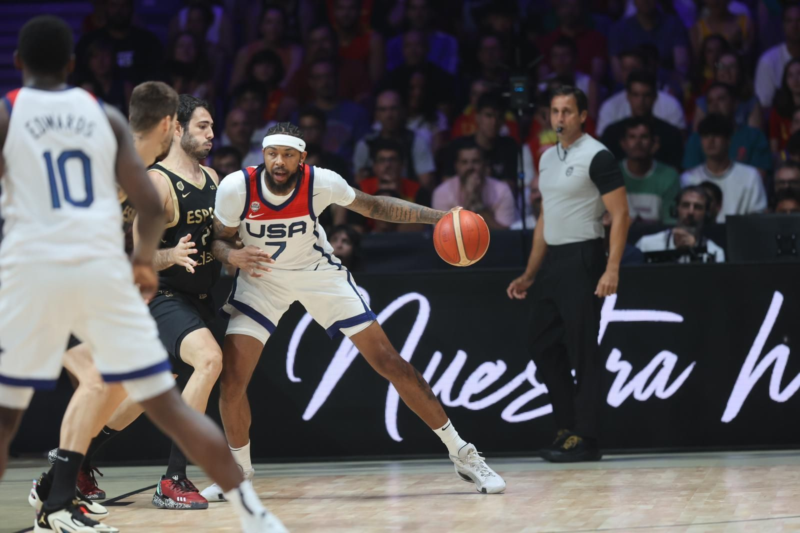 Las imágenes del España-Estados Unidos en el Martín Carpena