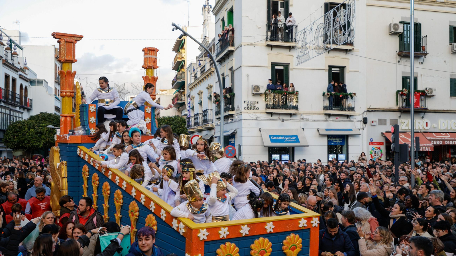 Las fotos de la cabalgata de Reyes Magos de Triana