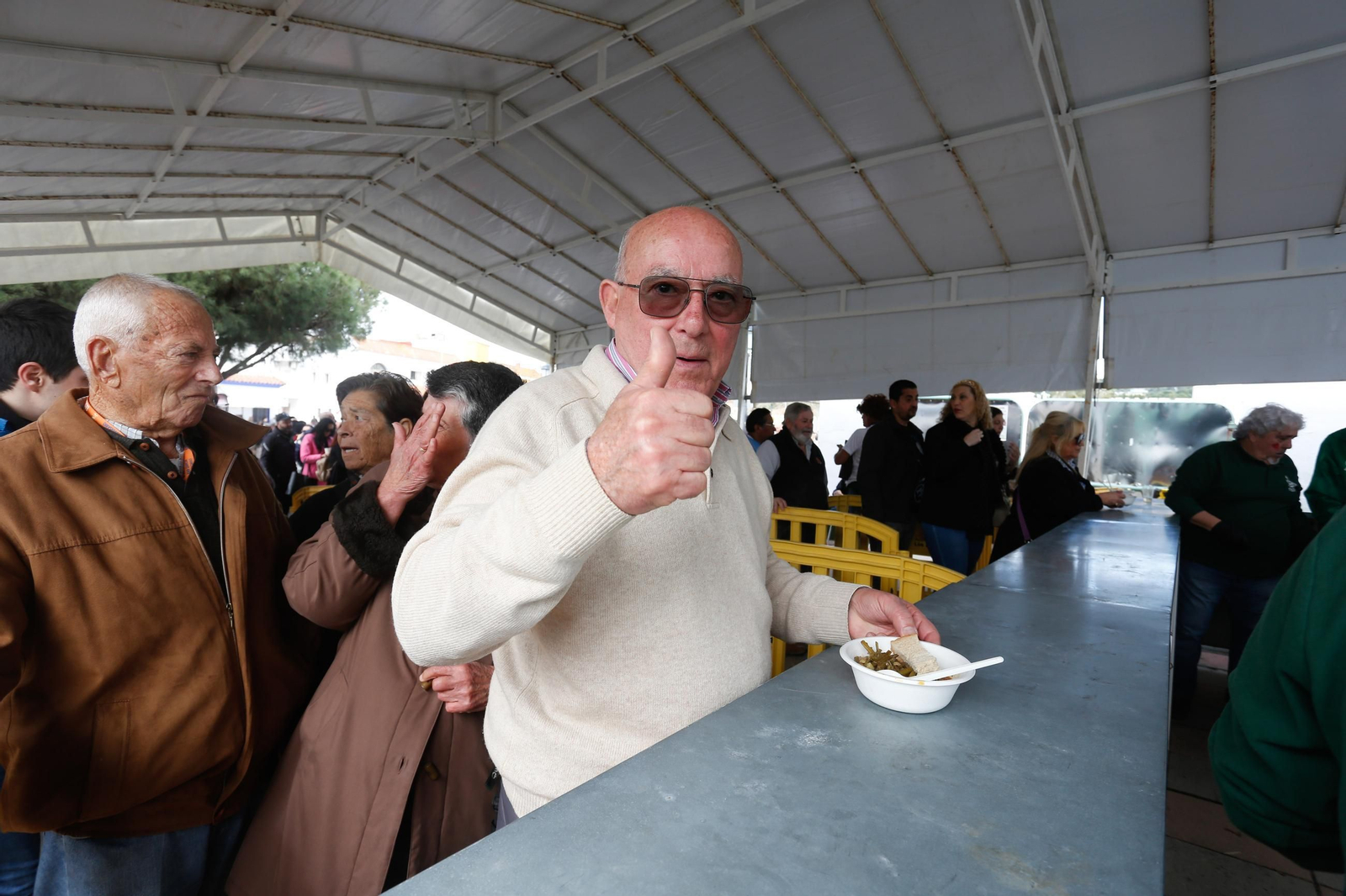 Fotos de la tagarninada popular en Los Barrios