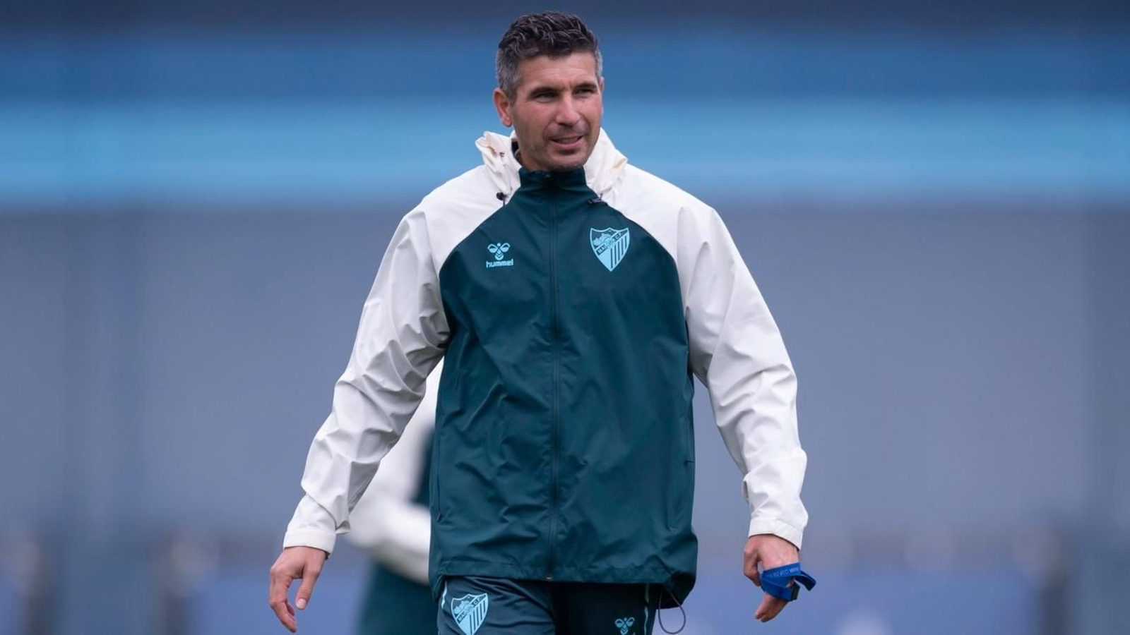 Juan Francisco Funes, actual técnico del Málaga tras el despido de Sergio Pellicer.