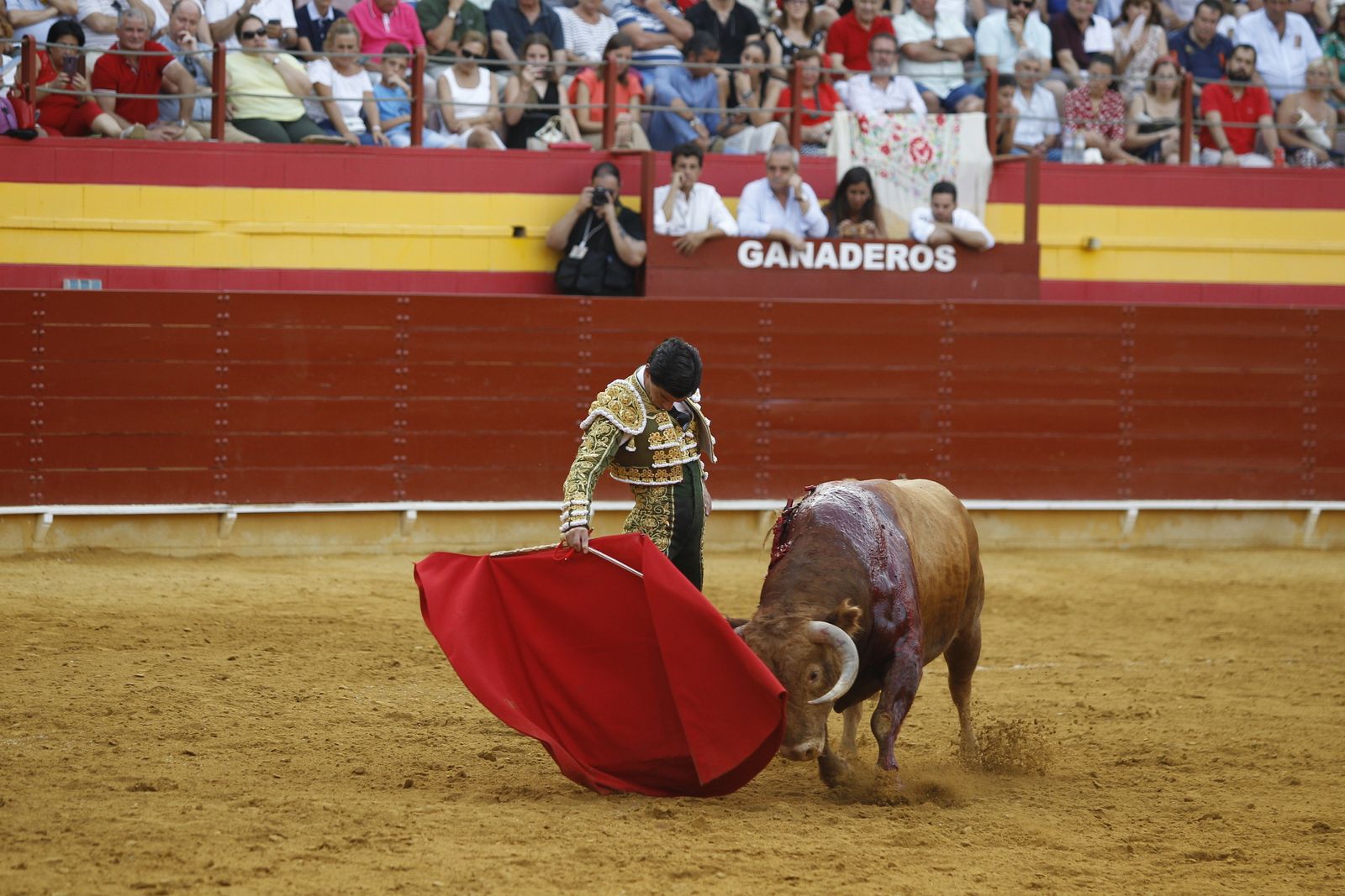 Fotogalería corrida toros Feria Santa Ana-Roquetas de Mar-El Juli-Perera-Aguado