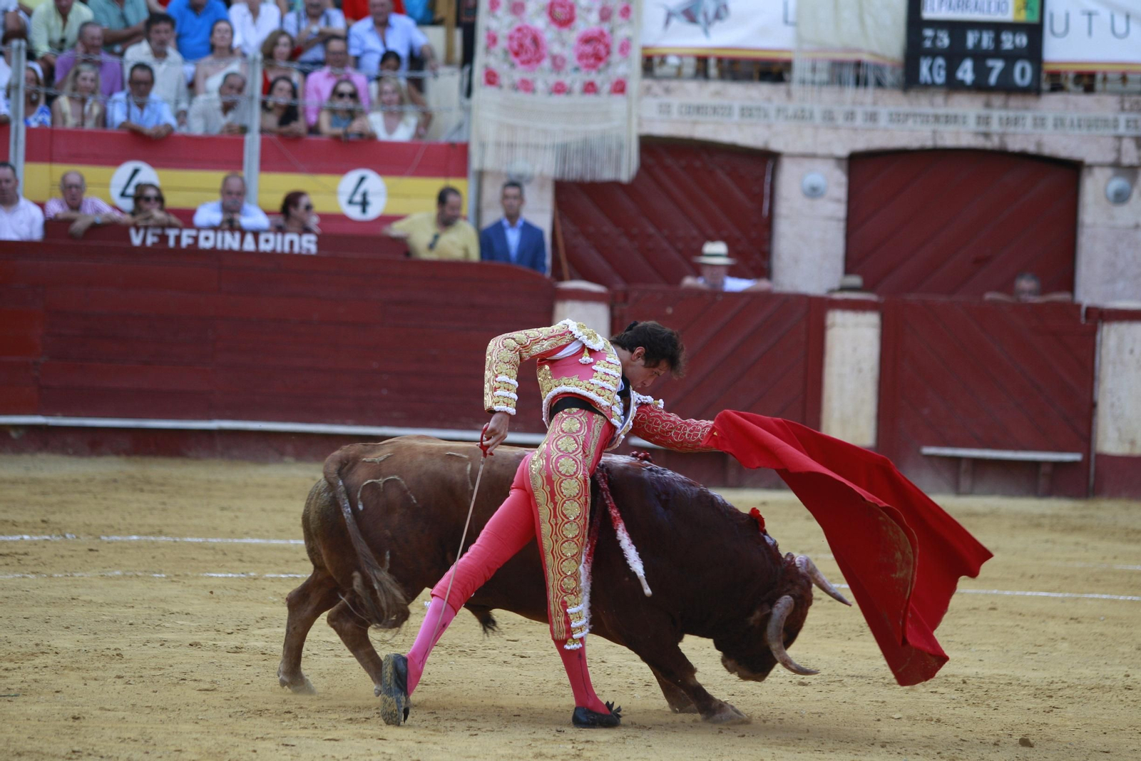 La despedida del torero Enrique Ponce de la Feria de Almería 2024, en imágenes