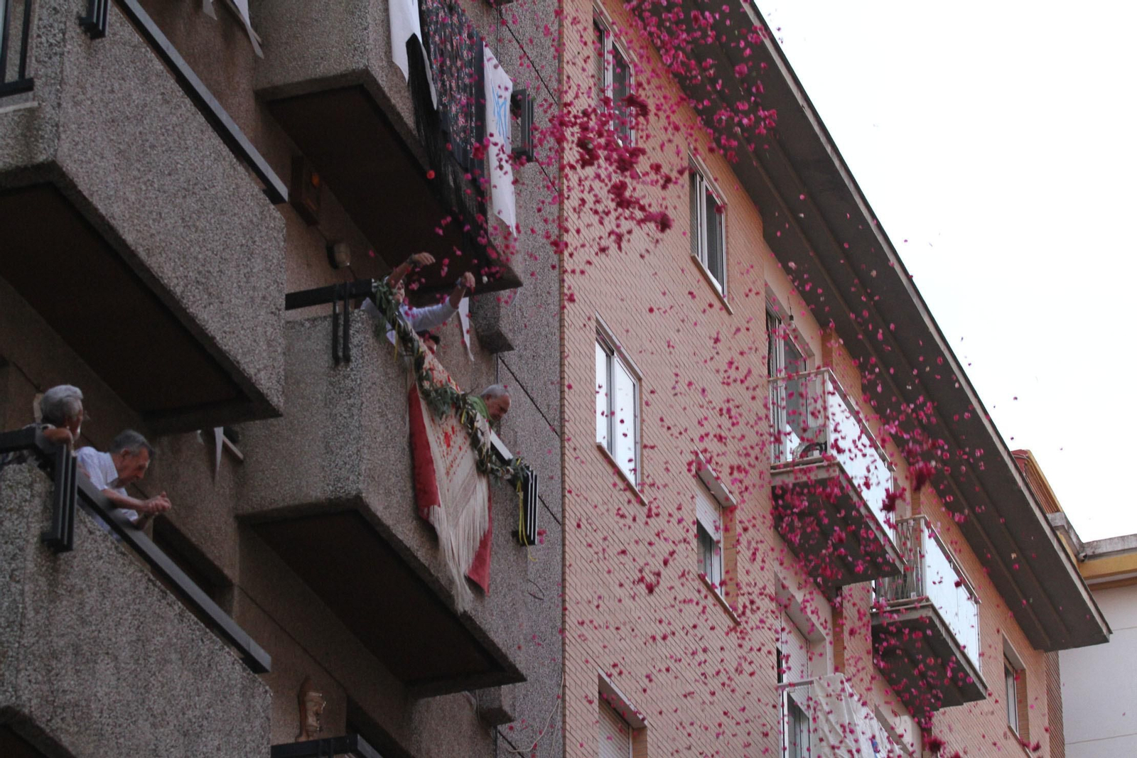 Procesión solemne de la Virgen de la Cinta.
