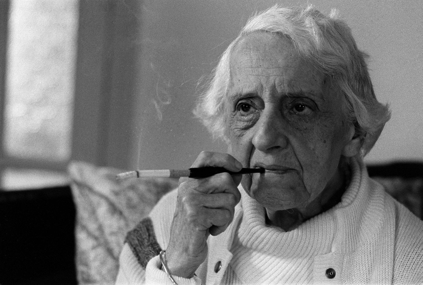 María Zambrano (Vélez-Málaga, 1904 - Madrid, 1991), tras su regreso a España.