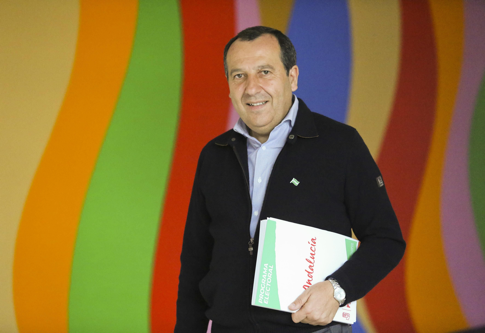 José Luis Ruiz Espejo, ayer en la Facultad de Derecho de Málaga.