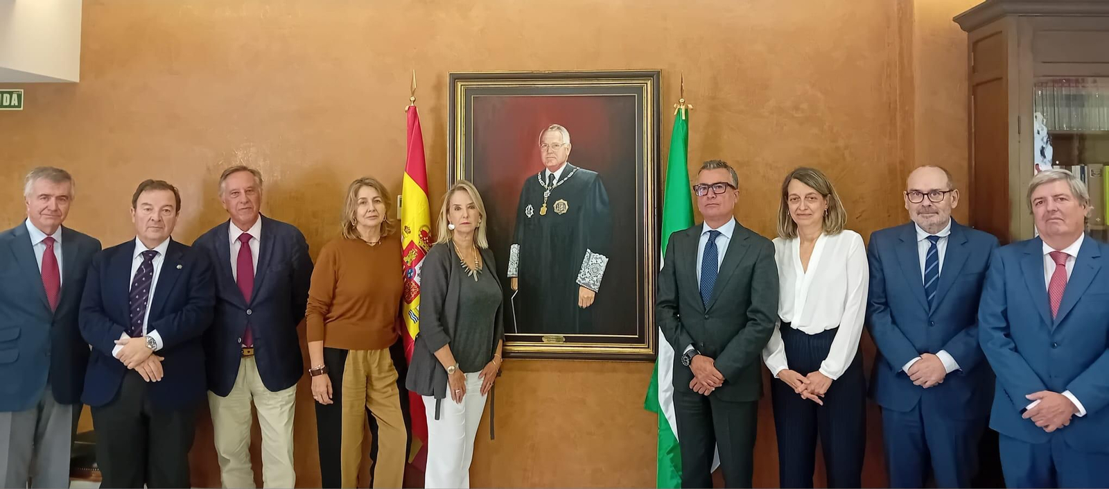 Junta de Fiscales Jefes celebrada en la Fiscalía de Andalucía en recuerdo de Luis Portero