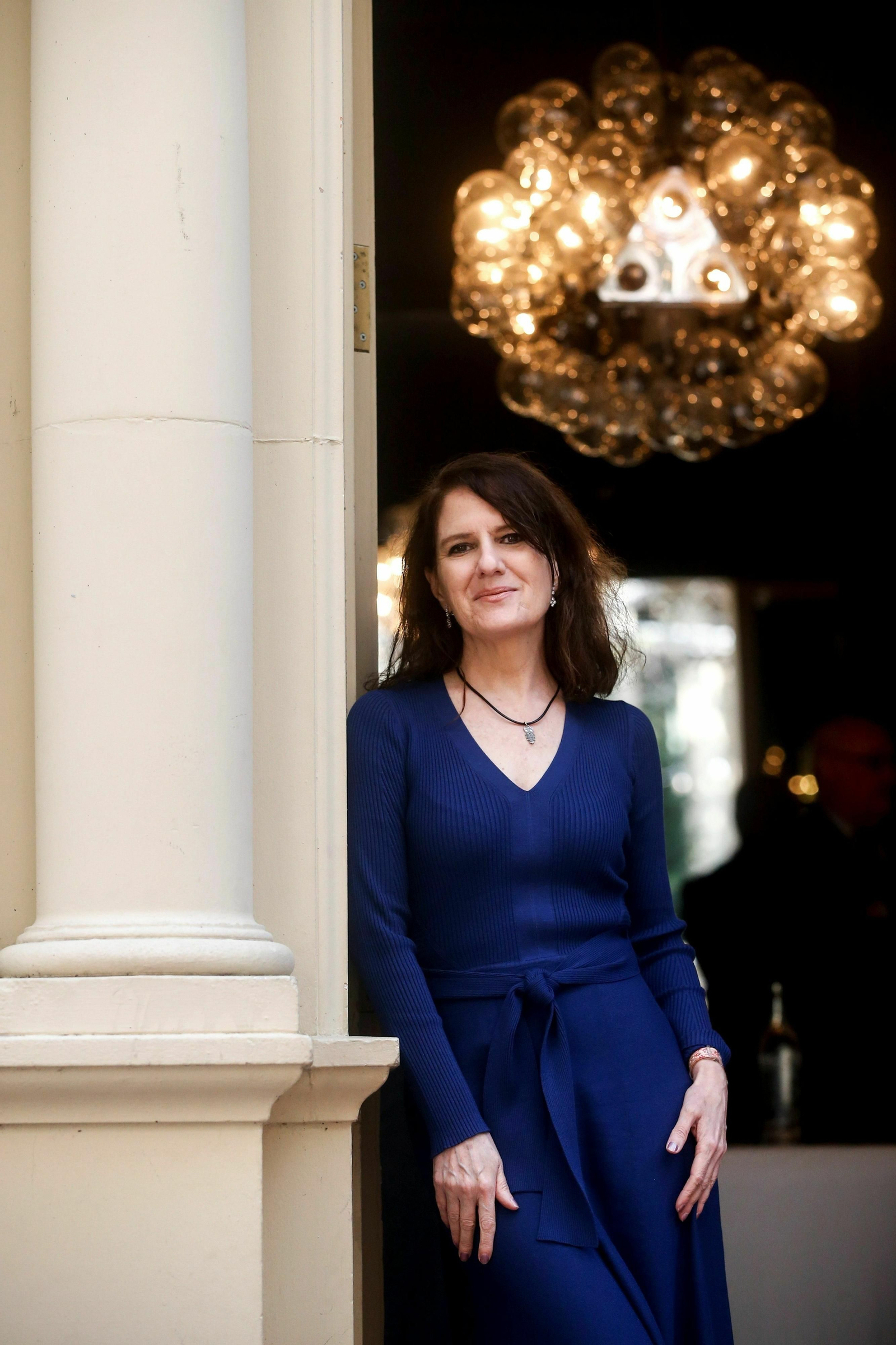 La ganadora del Premio Edhasa, hoy en Barcelona.