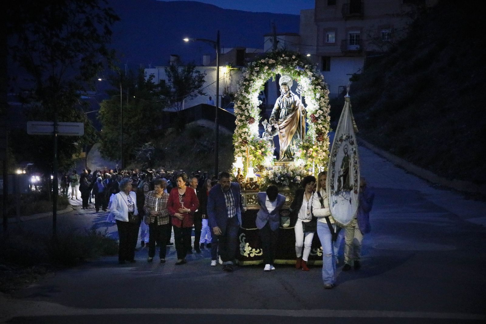 Las mejores imágenes de la procesión de San José en Abrucena