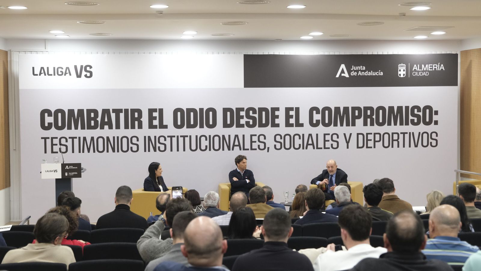 Jornada sobre racismo organizada por LaLiga en el Espacio Alma, en imágenes