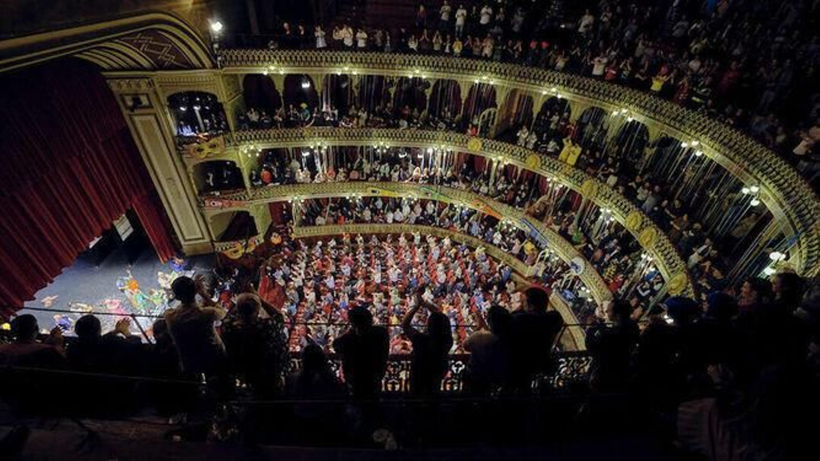 Una panorámica del Teatro Falla en una final del COAC