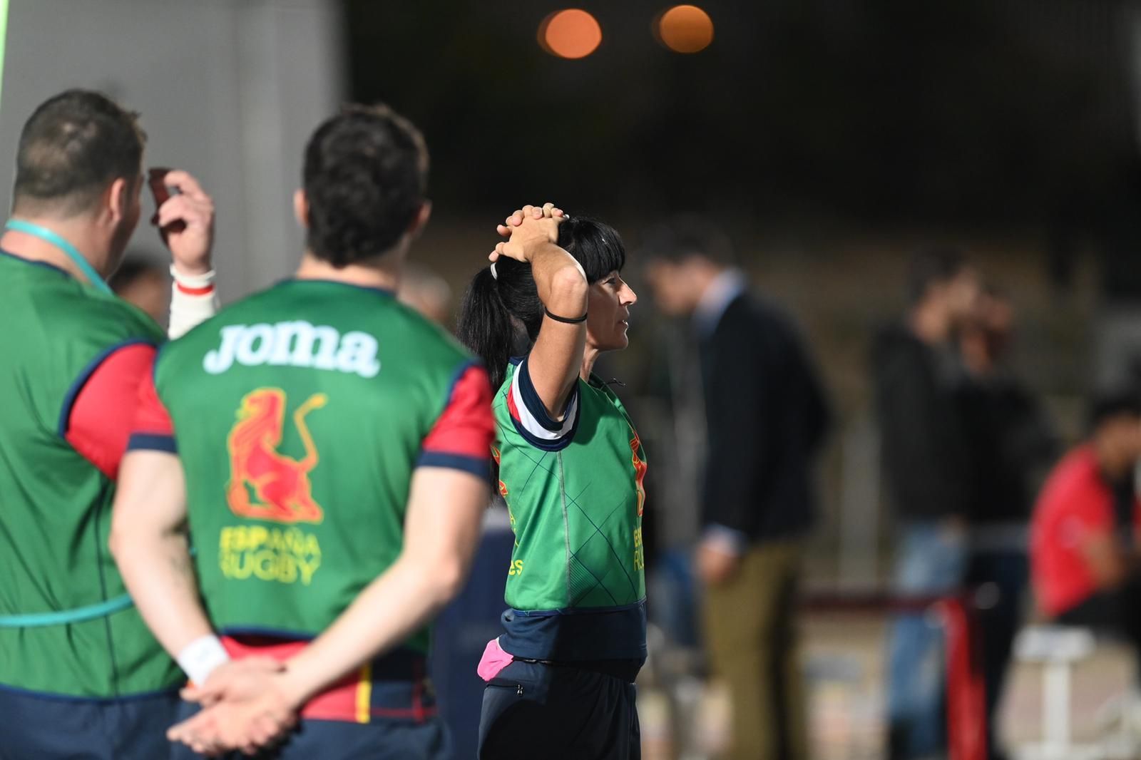 Las fotos del España-Tonga de rugby en Málaga