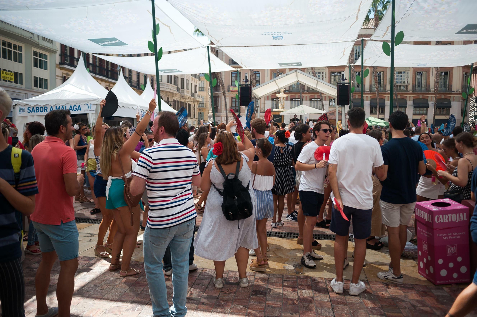 La Feria de Málaga del Centro de este jueves, en fotos
