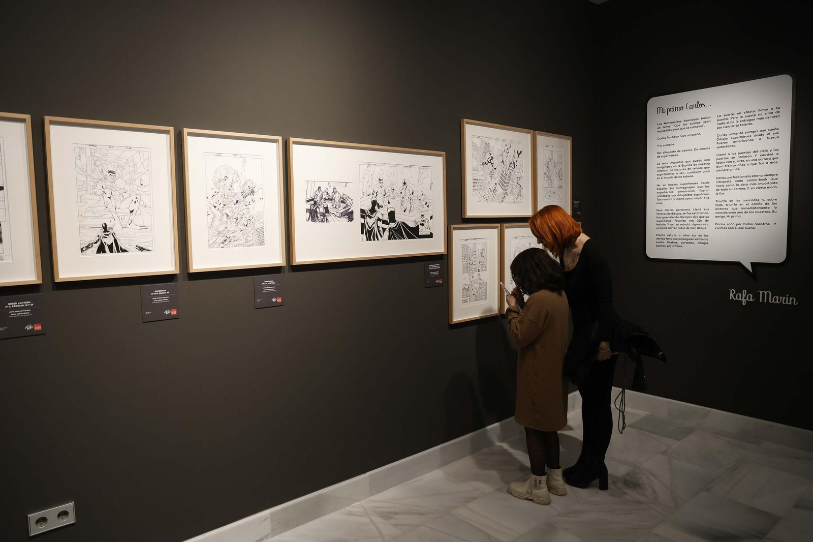 Las fotos de la inauguración de la sala Carlos Pacheco en el Centro de Arte Contemporáneo de San Roque