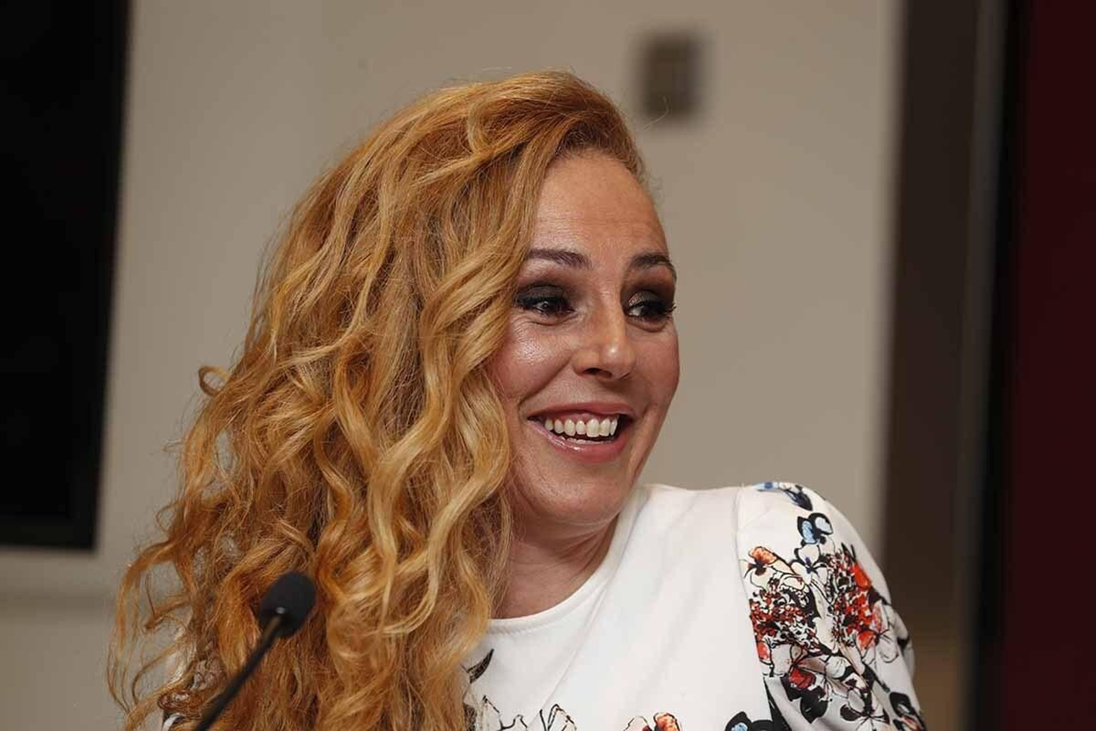 Rocío Carrasco en una presentación