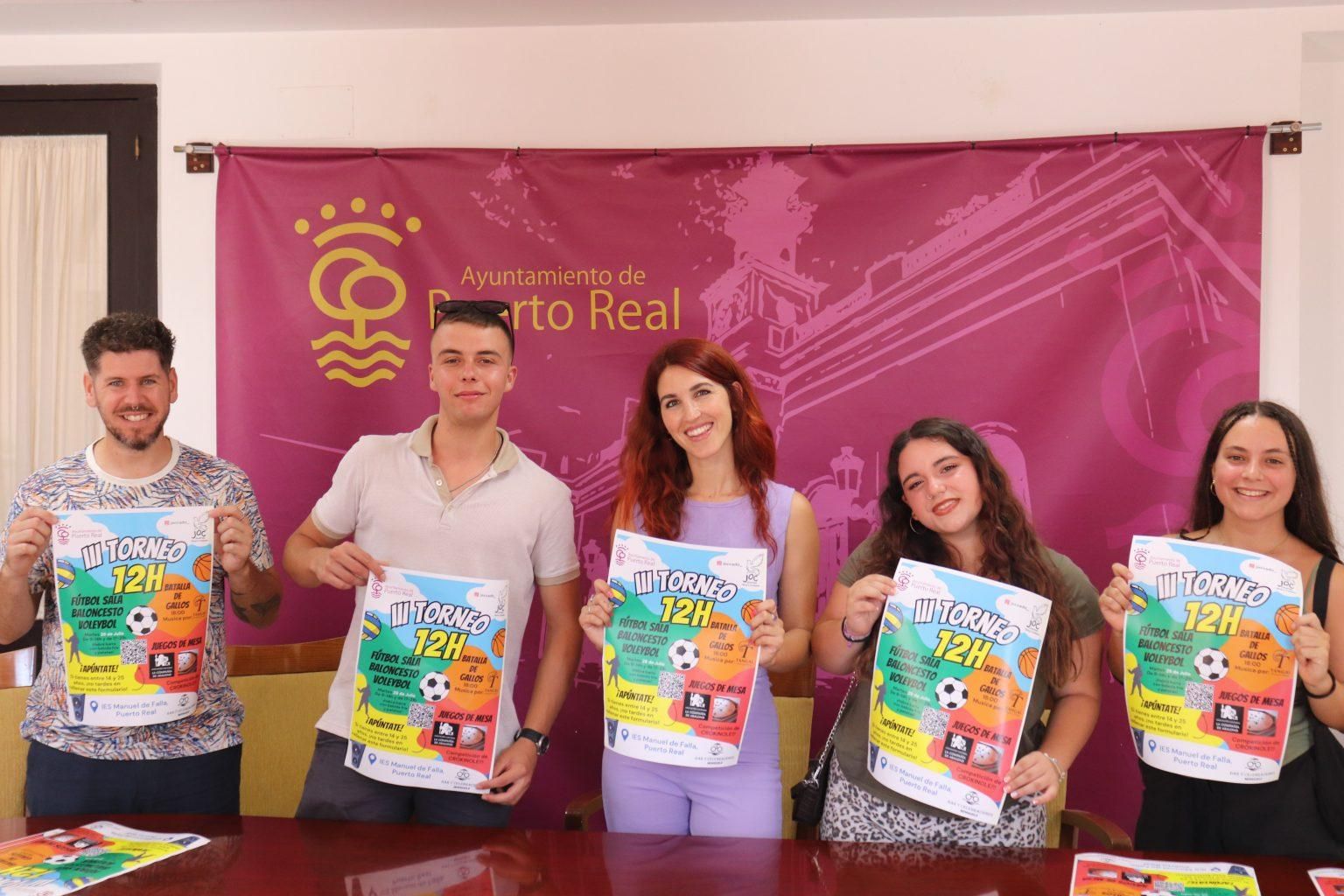 Así será el 'Torneo 12H': una jornada de deporte, cultura y convivencia organizada por y para jóvenes de Puerto Real