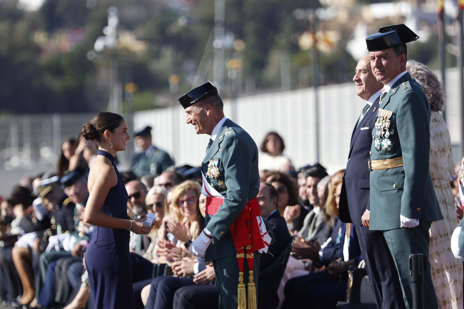 Las fotografías de la inauguración del nuevo muelle de la Guardia Civil en Algeciras