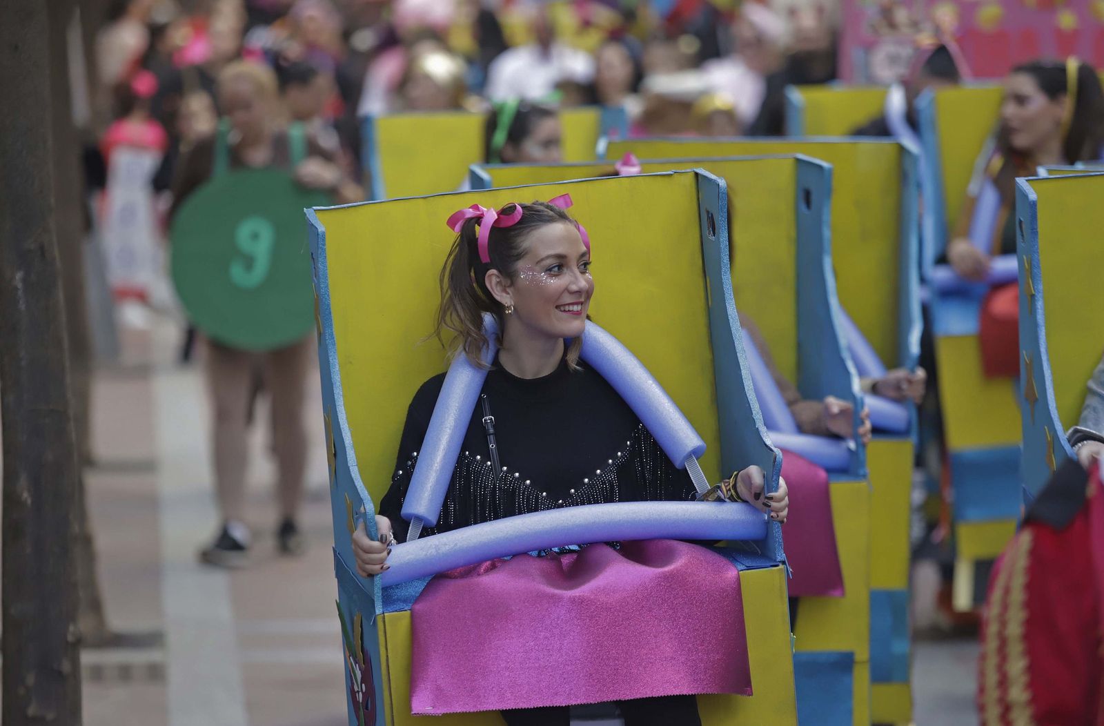 Fotos del III Pasacalles Escolar del Carnaval Especial en Algeciras