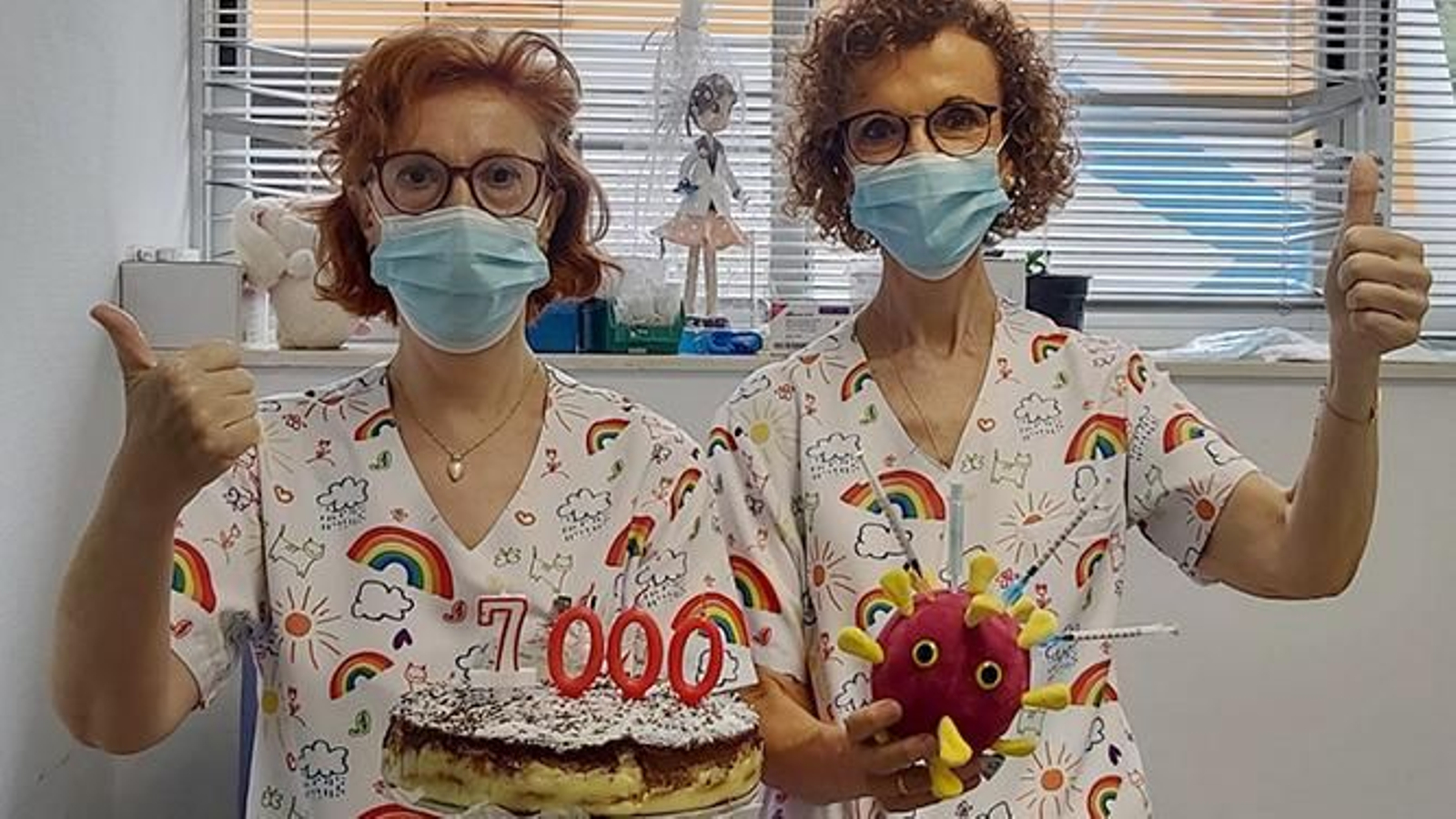 Inma Roldán y María José Gómez.